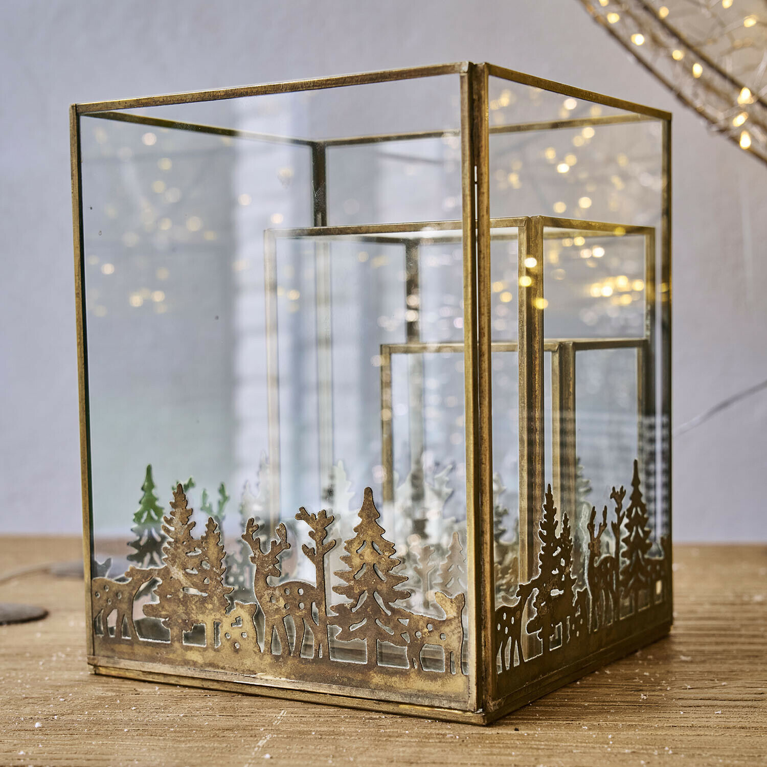 Set de 3 portavelas Solenda