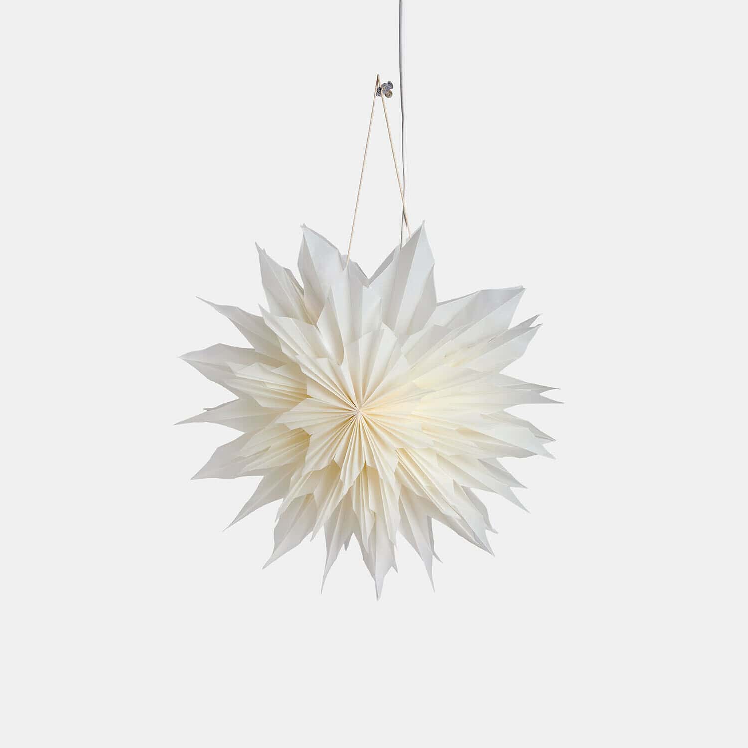 Estrella luminosa de papel Ylmera