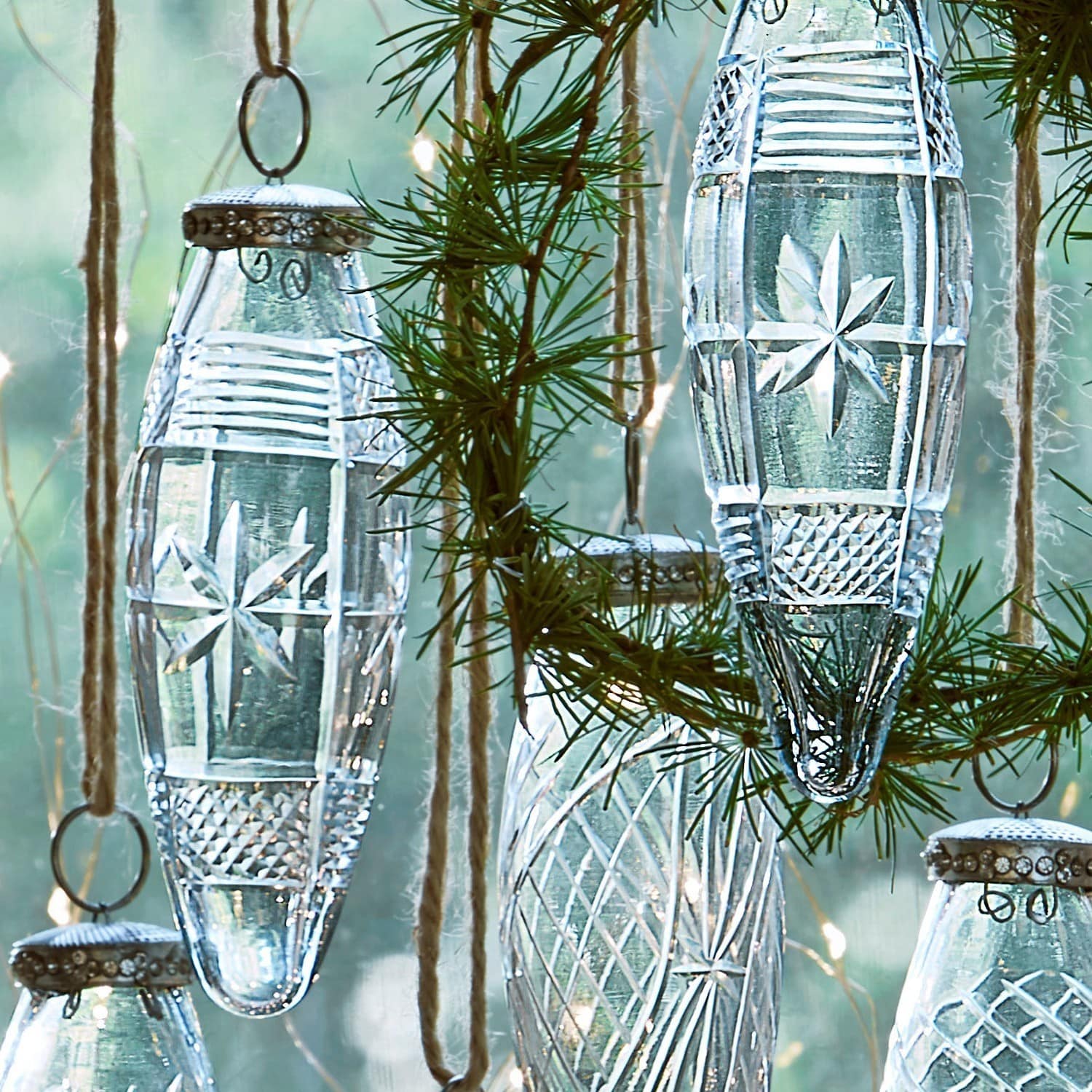 Set de 6 adornos navideños Loulay
