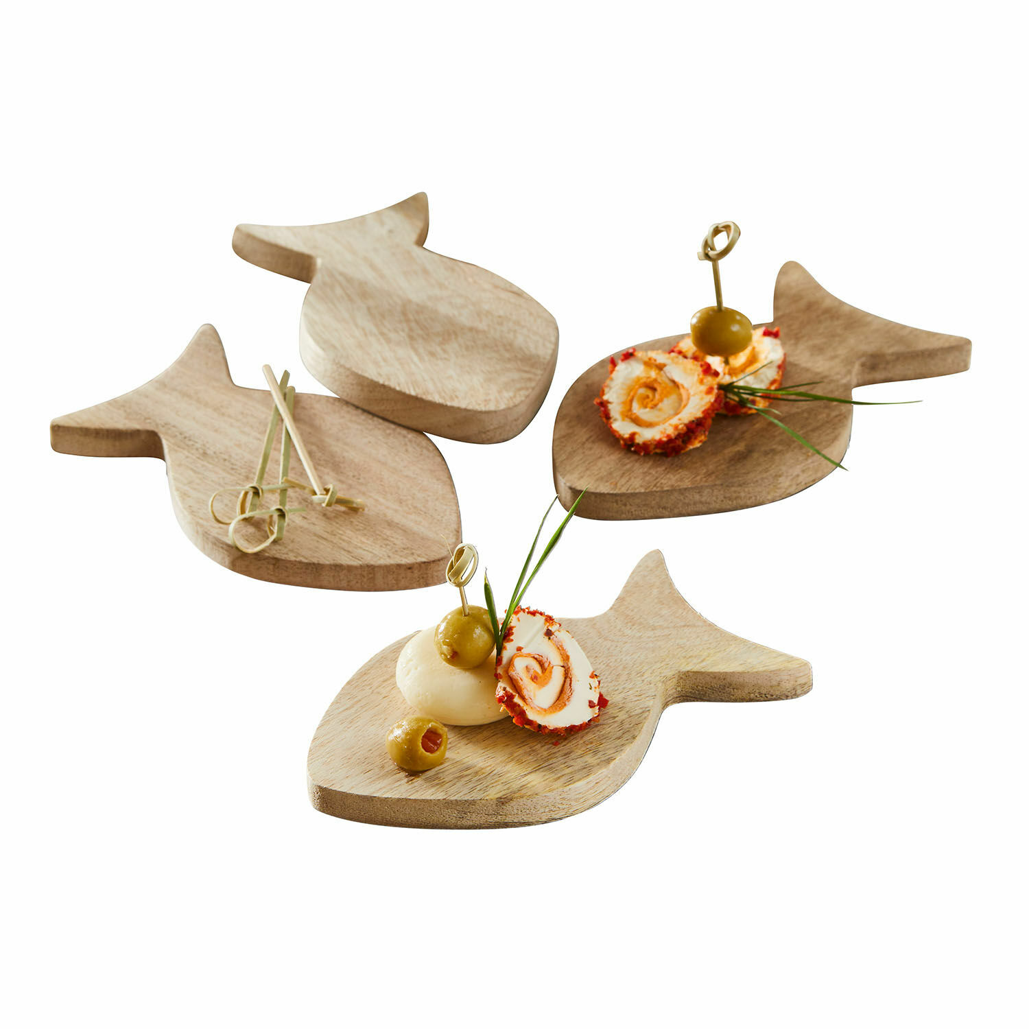 Set de 4 posavasos Magnan