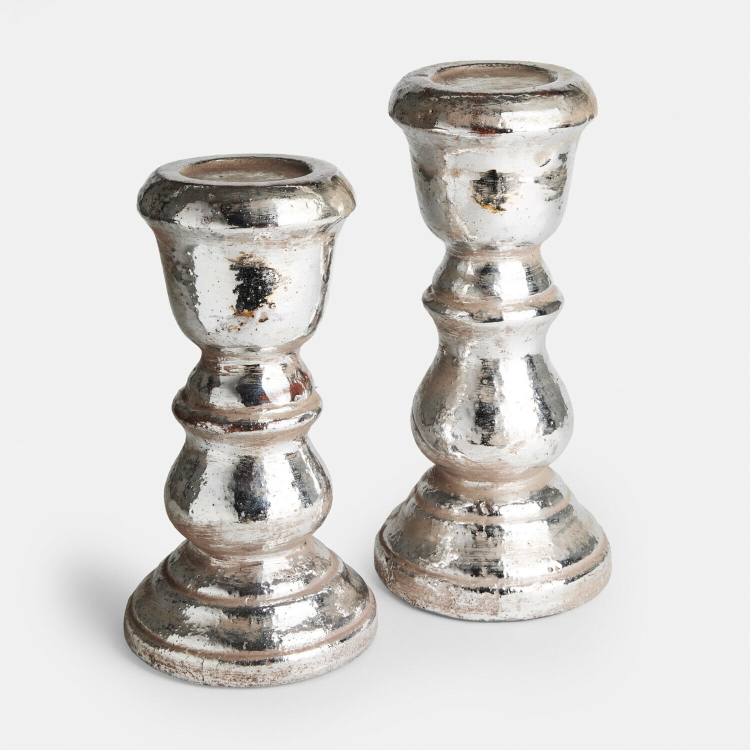 Set de 2 candeleros Brilomine