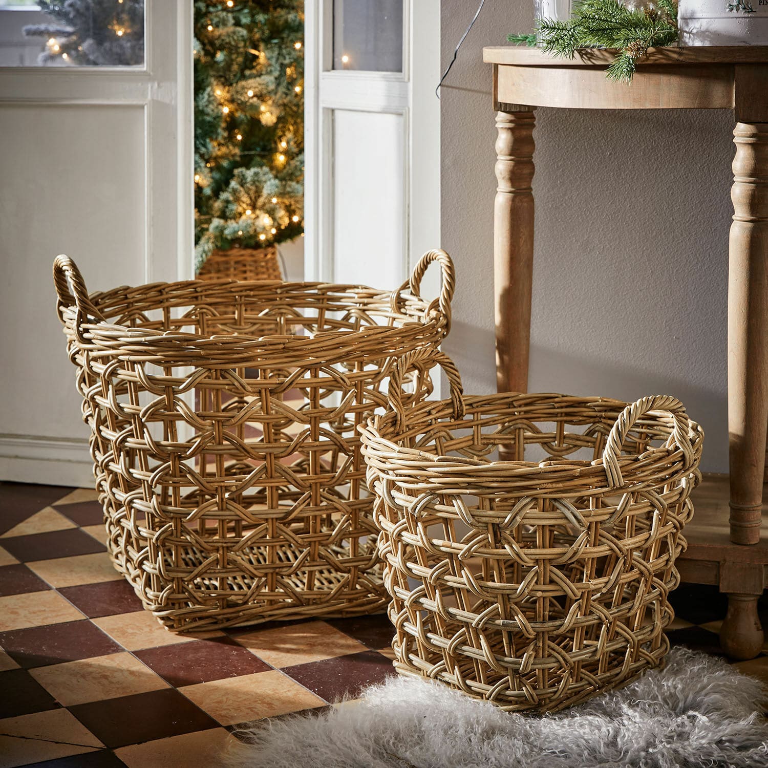 Set de 2 cestas Qivoran