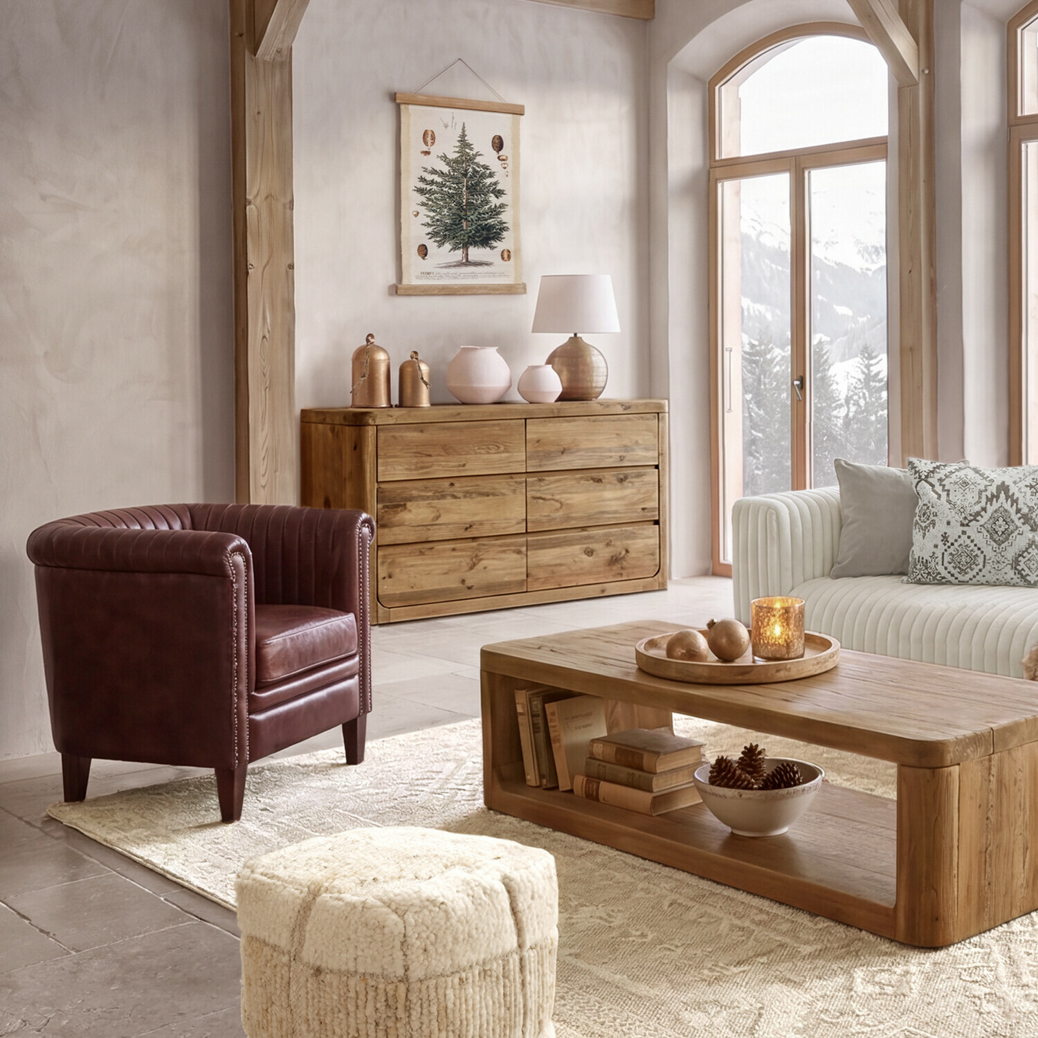 Set de 2 campanas decorativas Miravona