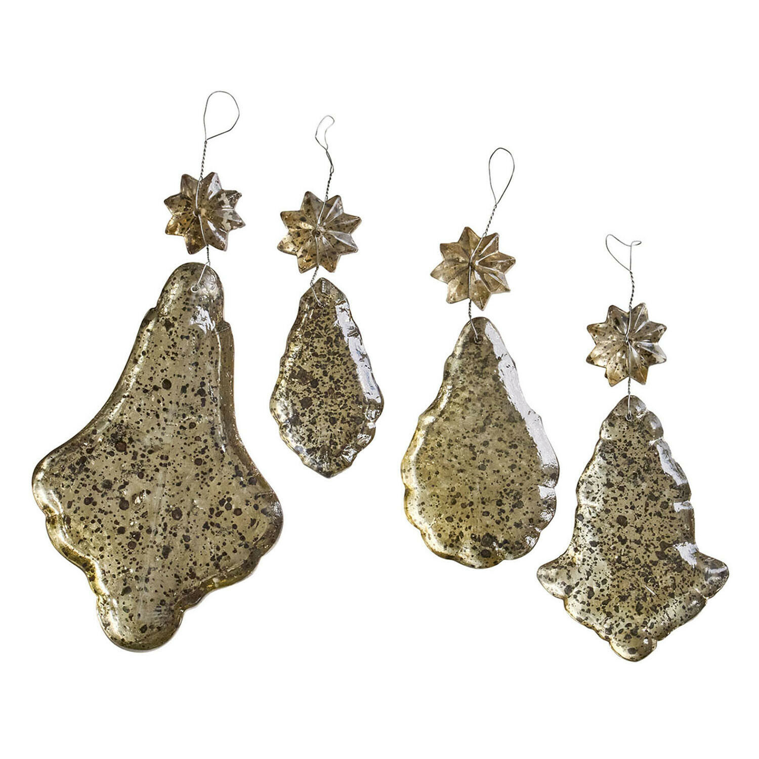 Set de 4 adornos navideños Dolenza