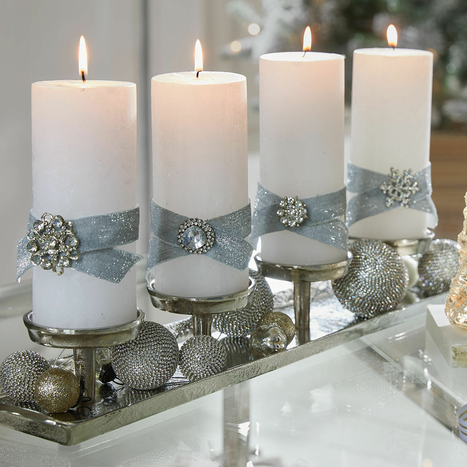 Set de 4 pines decorativos Brillliant Pins