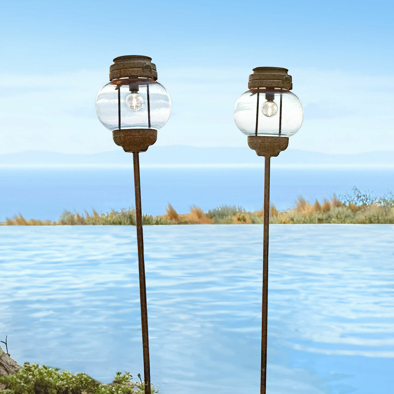 Set de 2 farolillos solares Nayalif