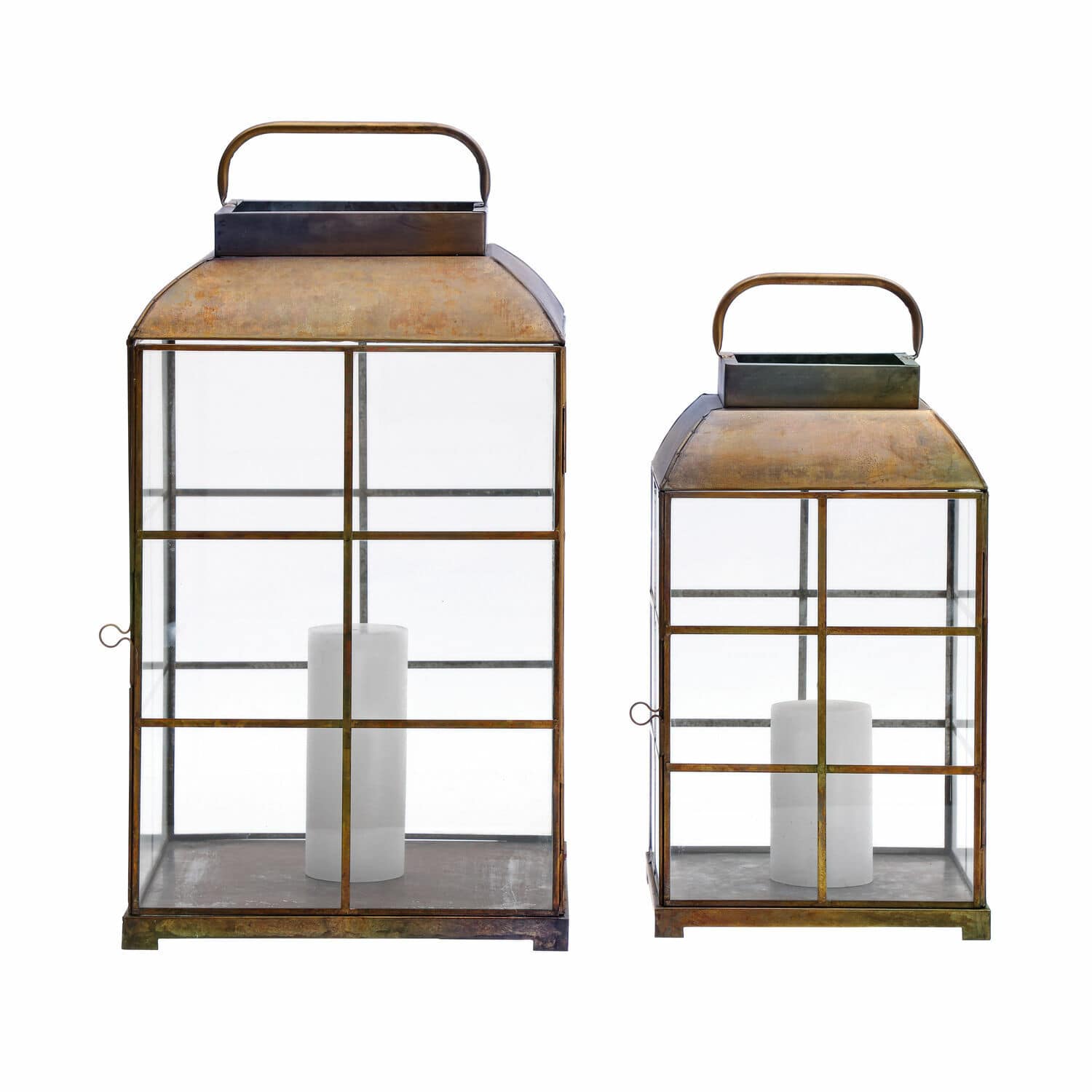 Set de 2 faroles Flavin