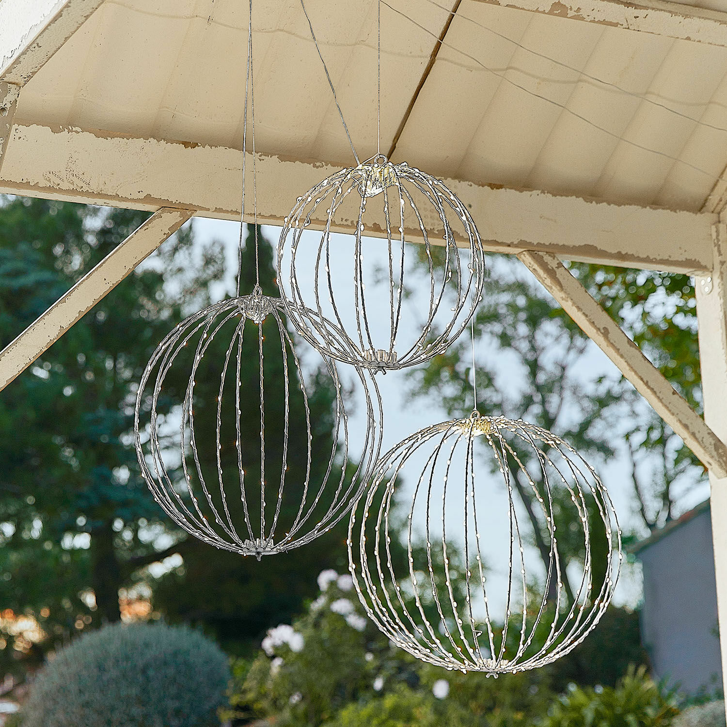 Set de 3 esferas LED Brilliante