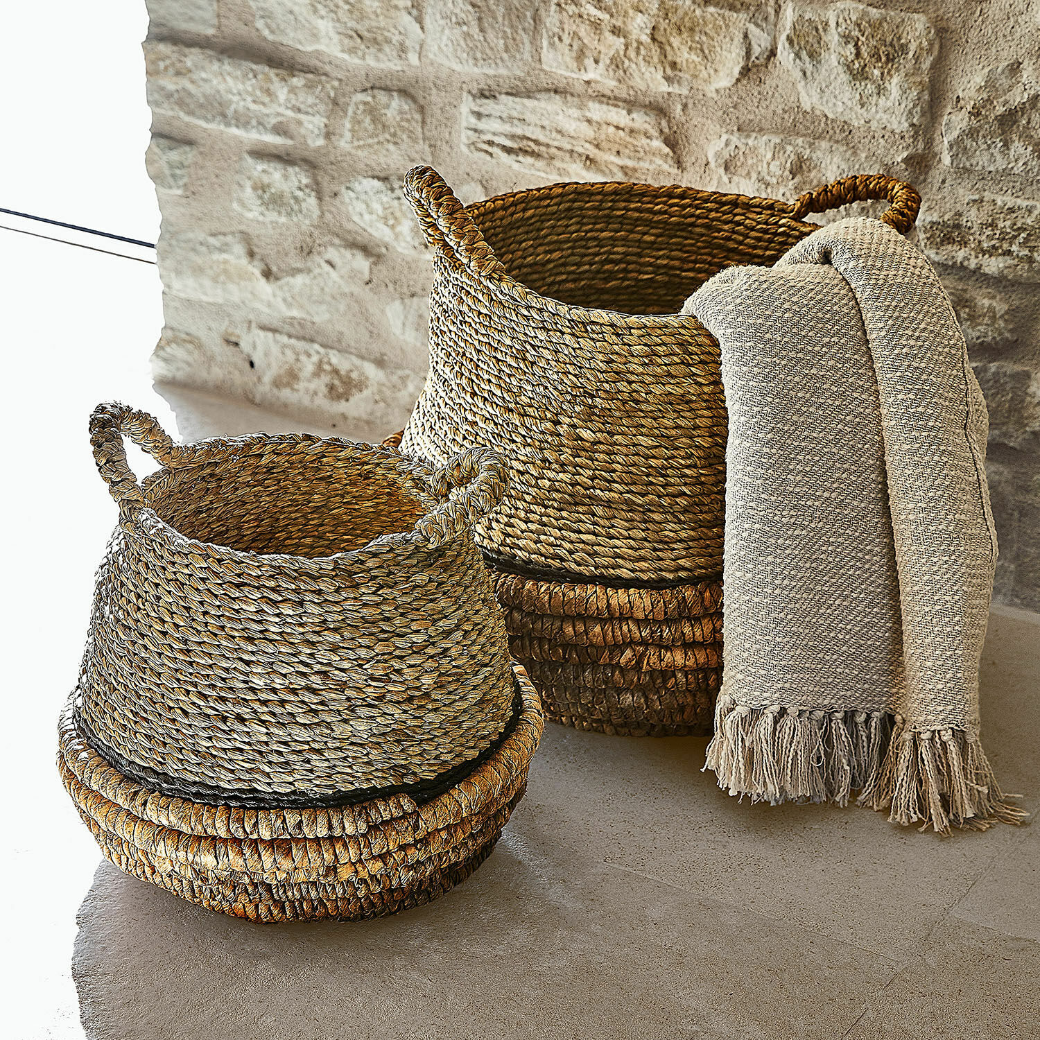 Set de 2 cestas Zémeline