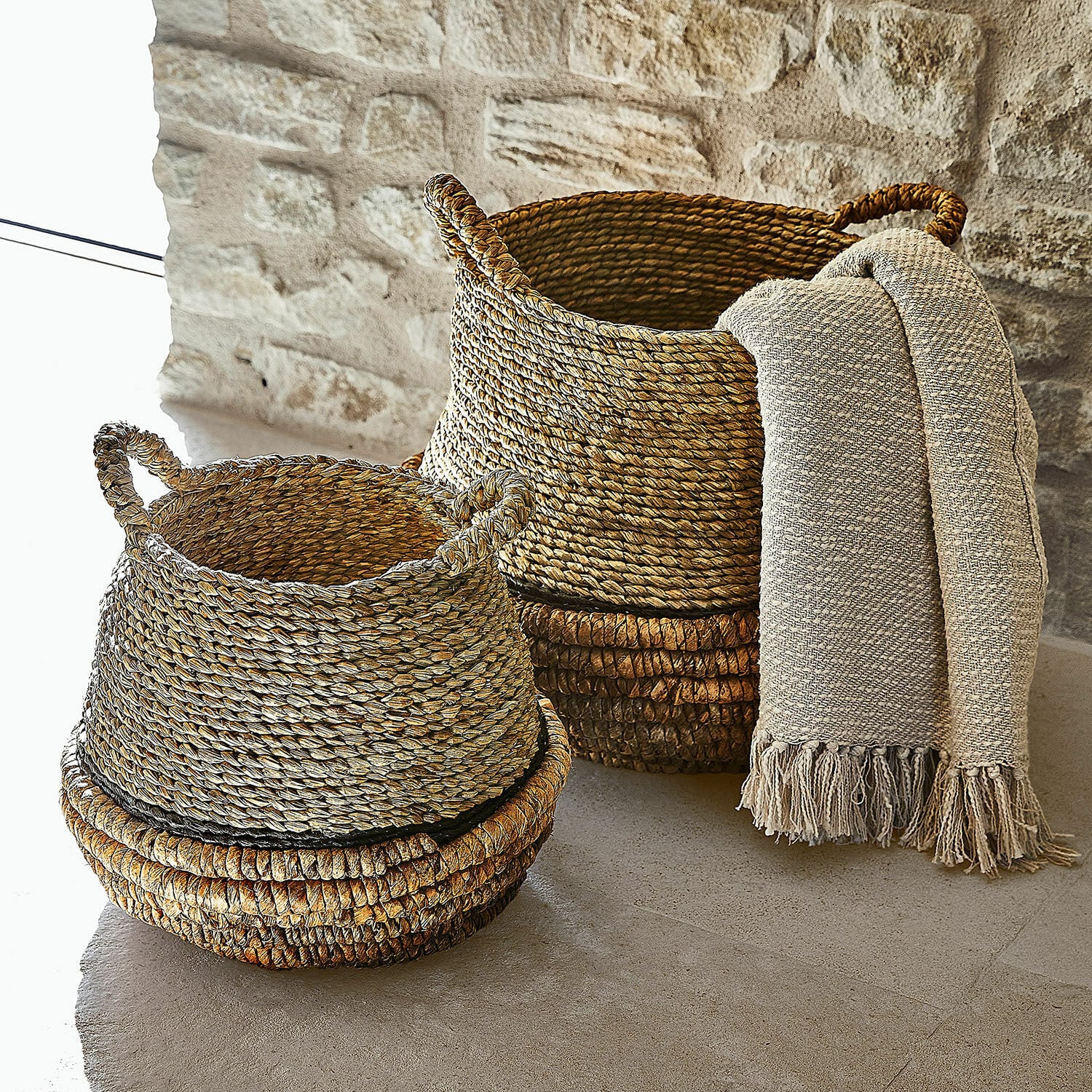 Set de 2 cestas Zémeline