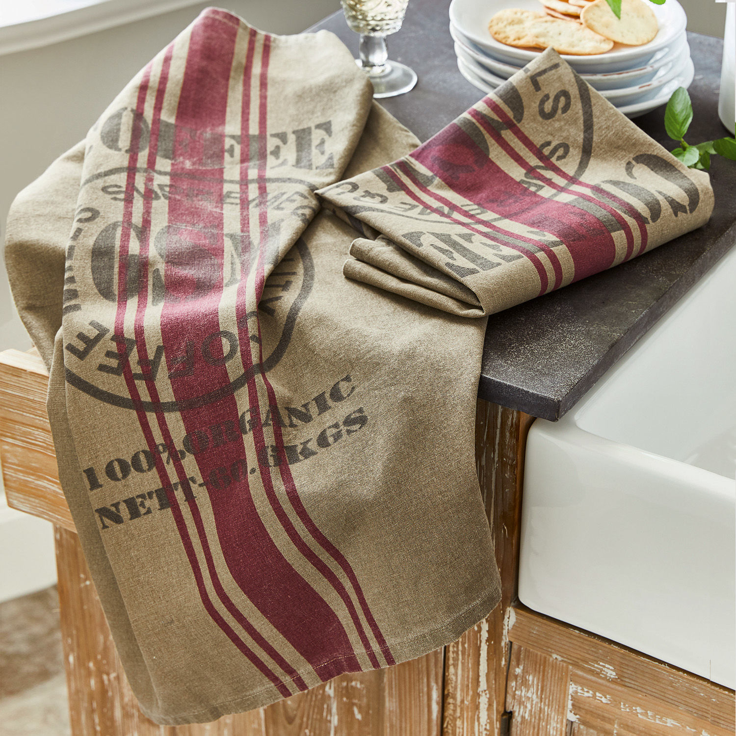 Set de 2 paños de cocina Toby