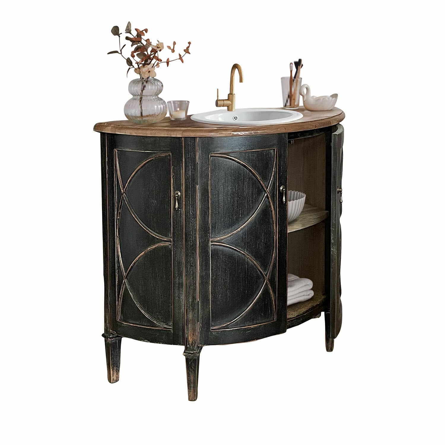Mueble de baño con lavabo Maison Vertelle