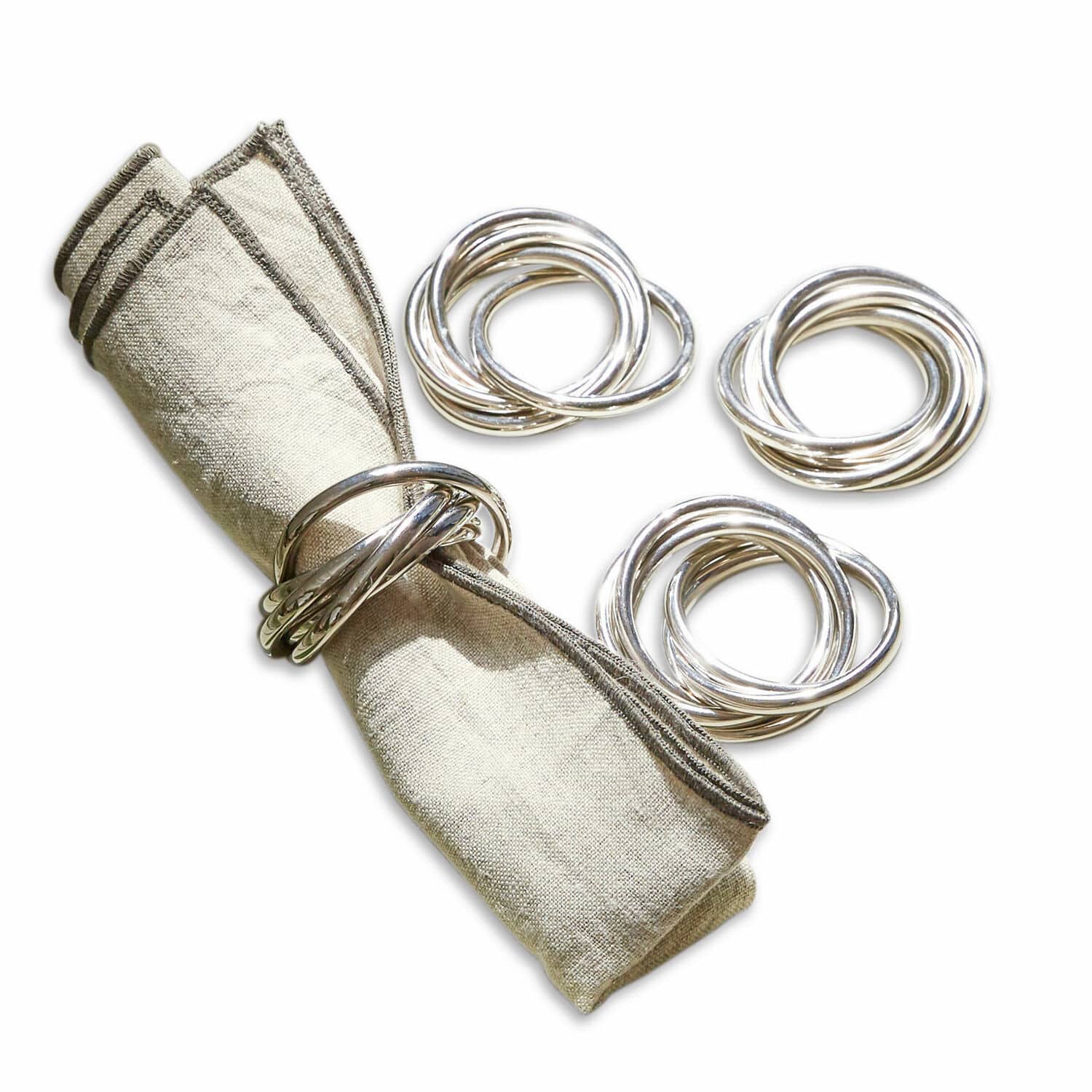 Set de 4 servilleteros Limche