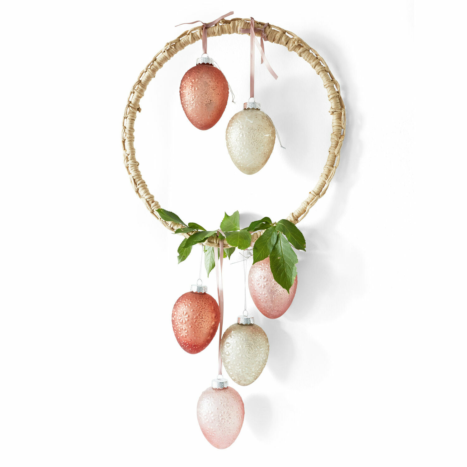 Set de 6 huevos de Pascua Sparkly
