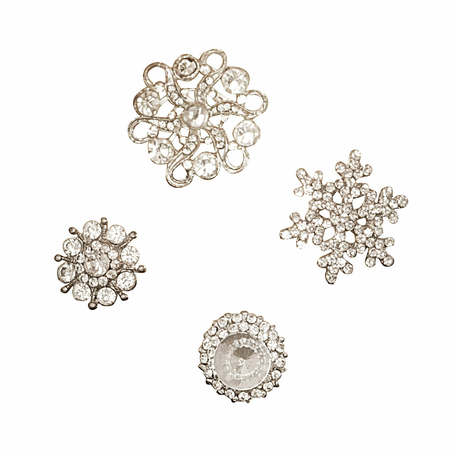 Set de 4 pines decorativos Brillliant Pins