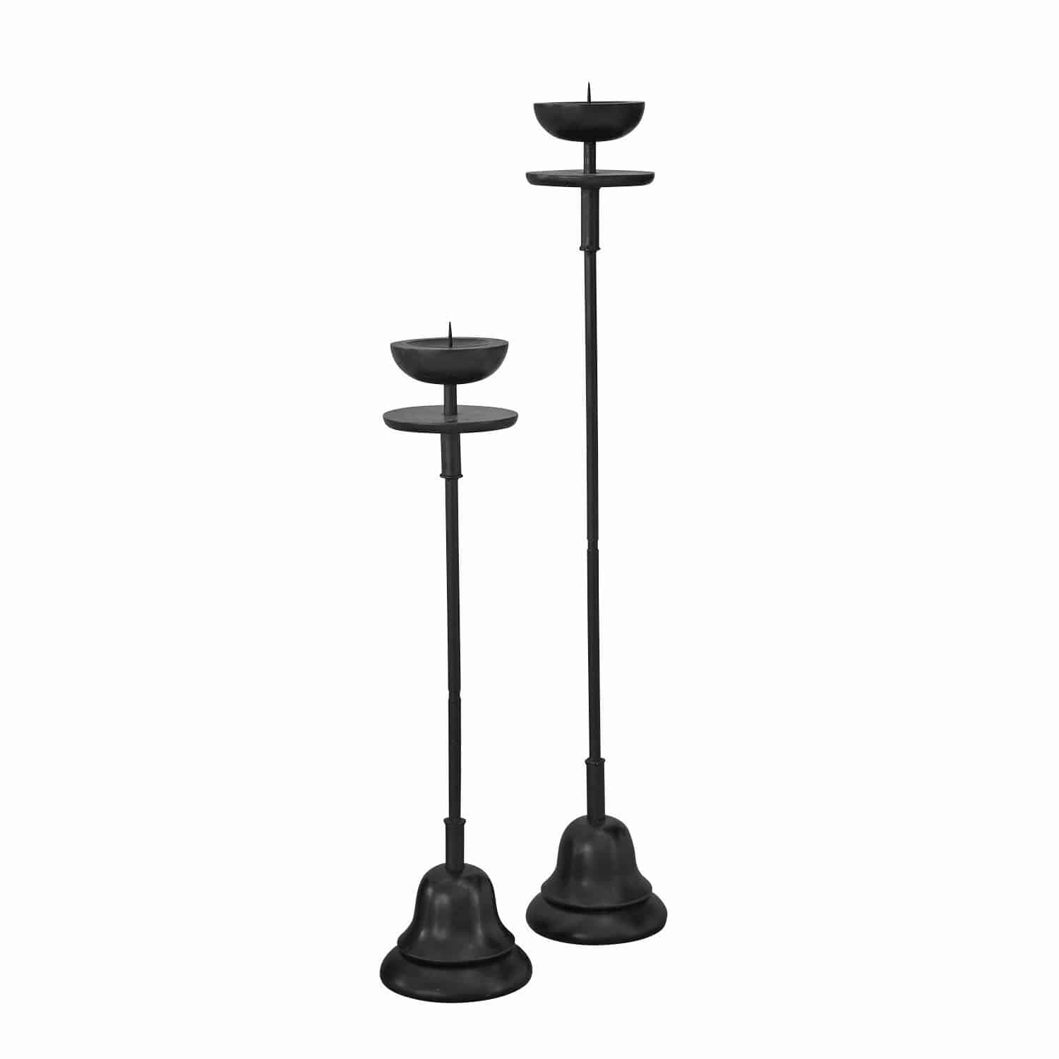 Set de 2 candeleros Brantino