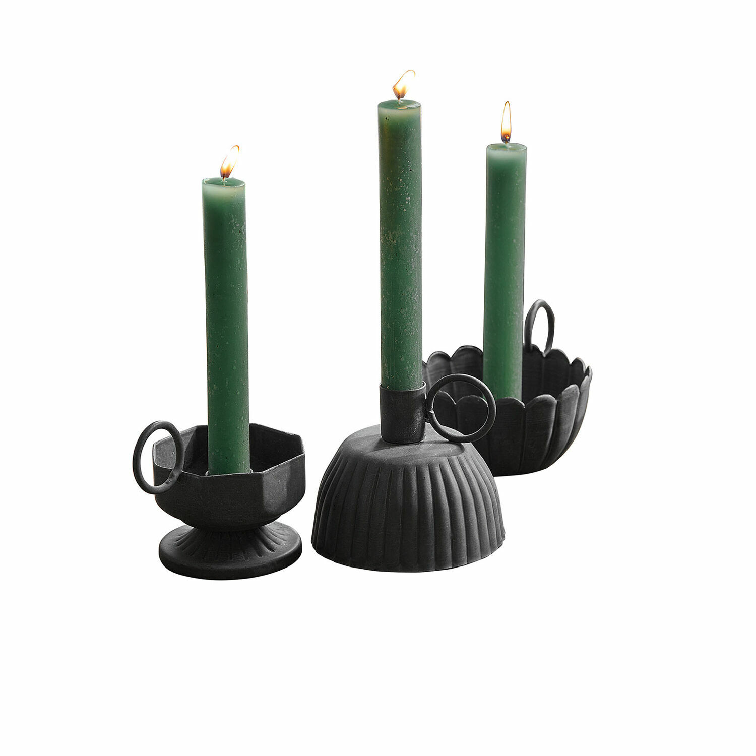 Set de 3 candeleros Lazharin