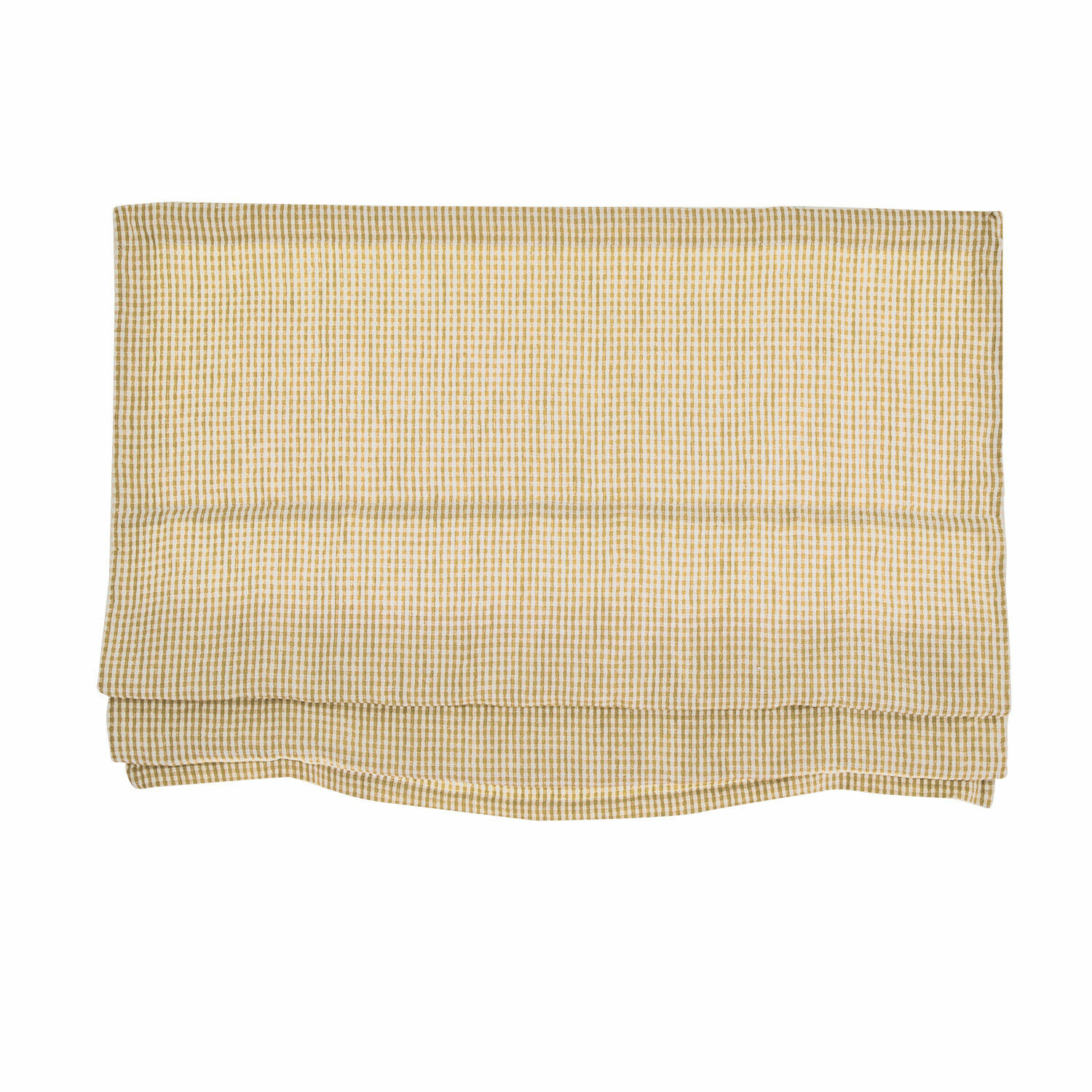 beige Estor plisado beige Aude de tela con patrón de cuadros pequeños, protección práctica para ventanas