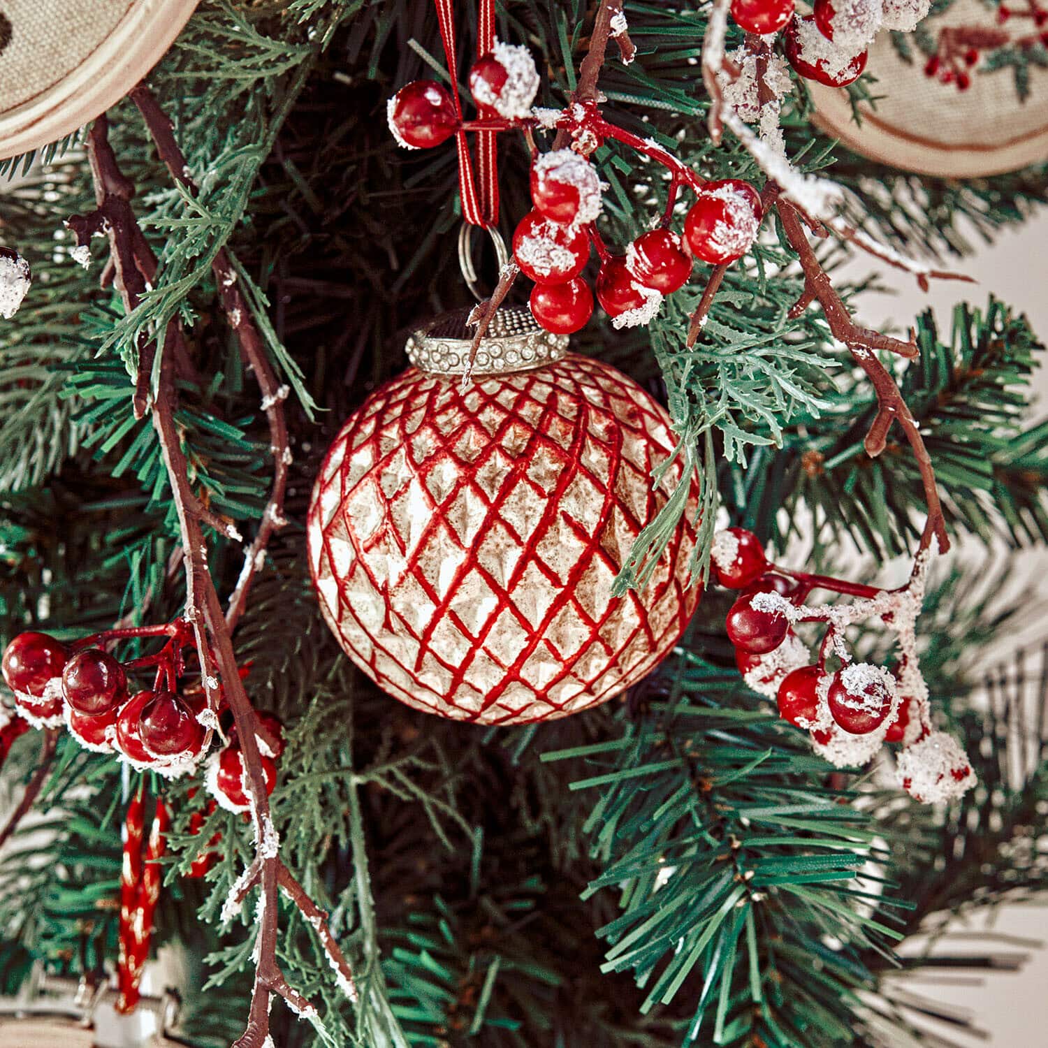 Set de 6 bolas de Navidad Aleviah