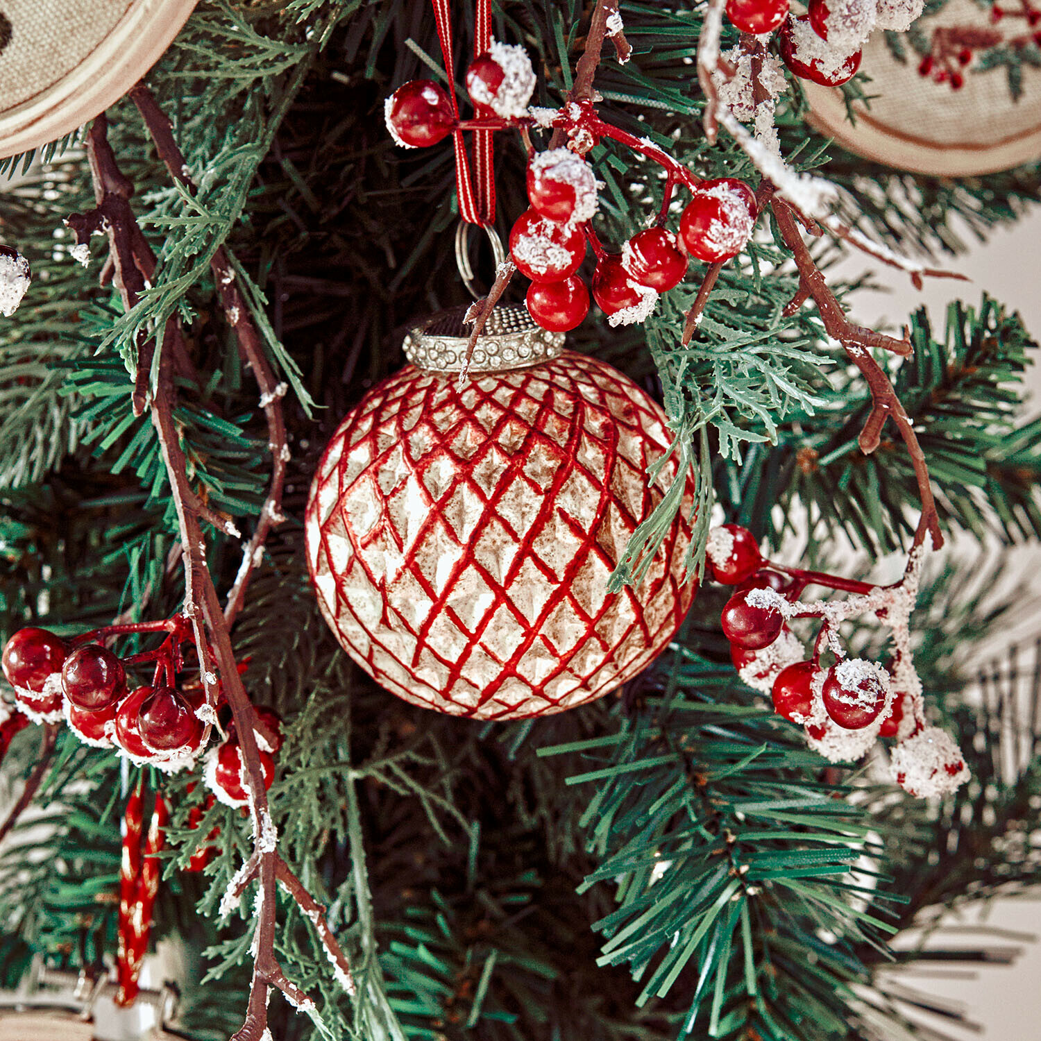 Set de 6 bolas de Navidad Aleviah