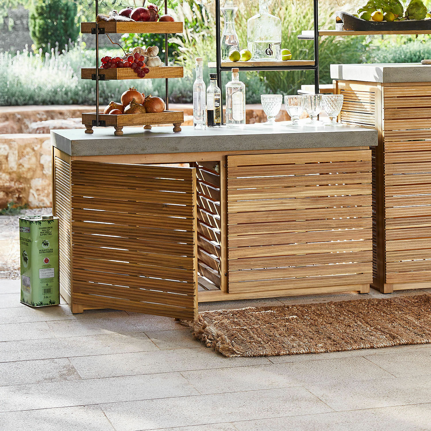 Mueble de cocina exterior FSC®-100 Venzone