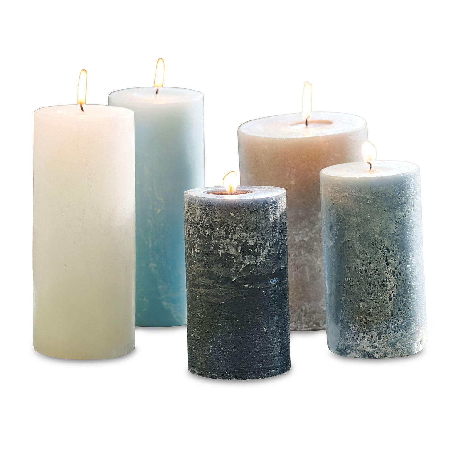 Set de 5 velas Panagra
