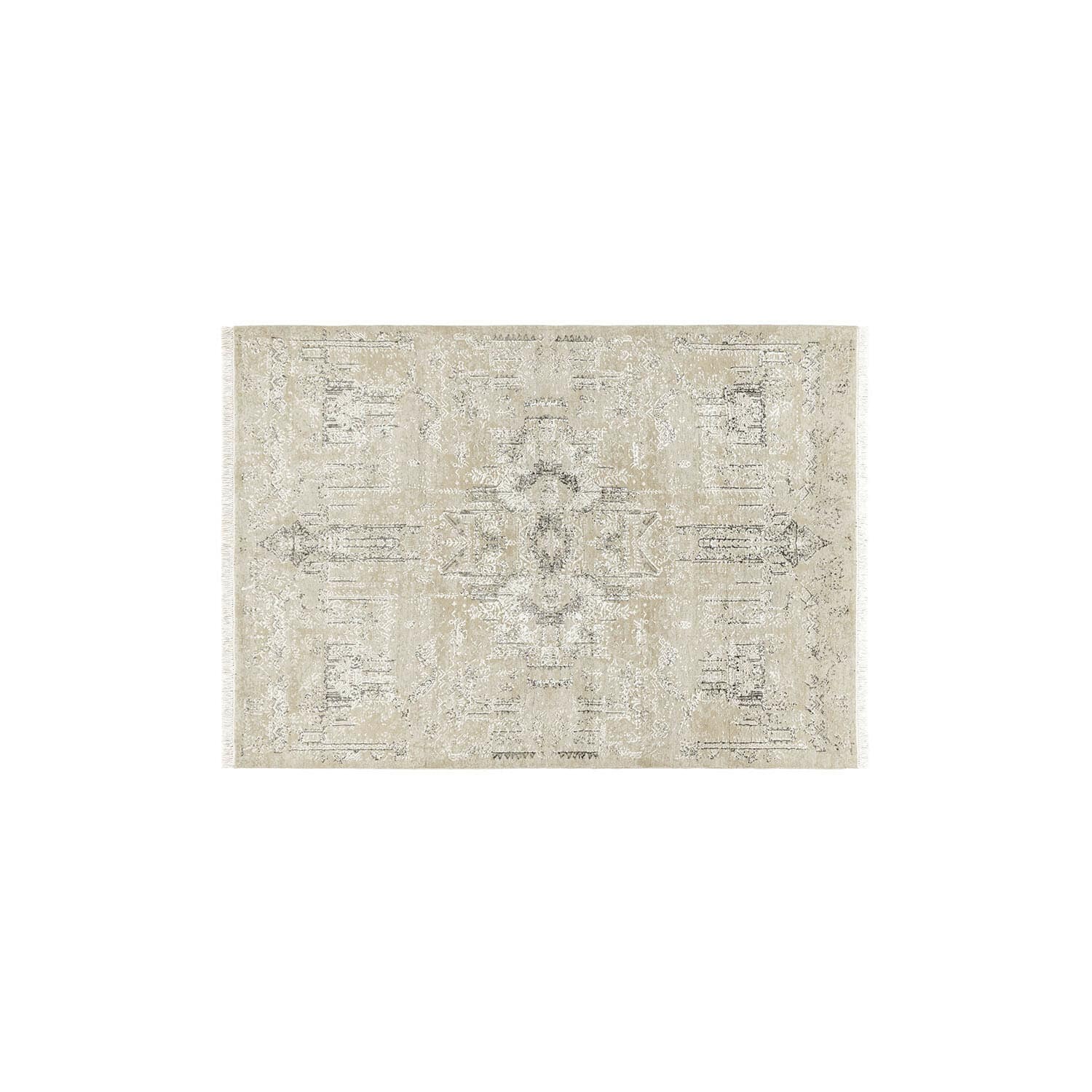 Alfombra Marzahan Alfombra beige con diseño oriental sutil, material suave, ideal para salón y decoración interior