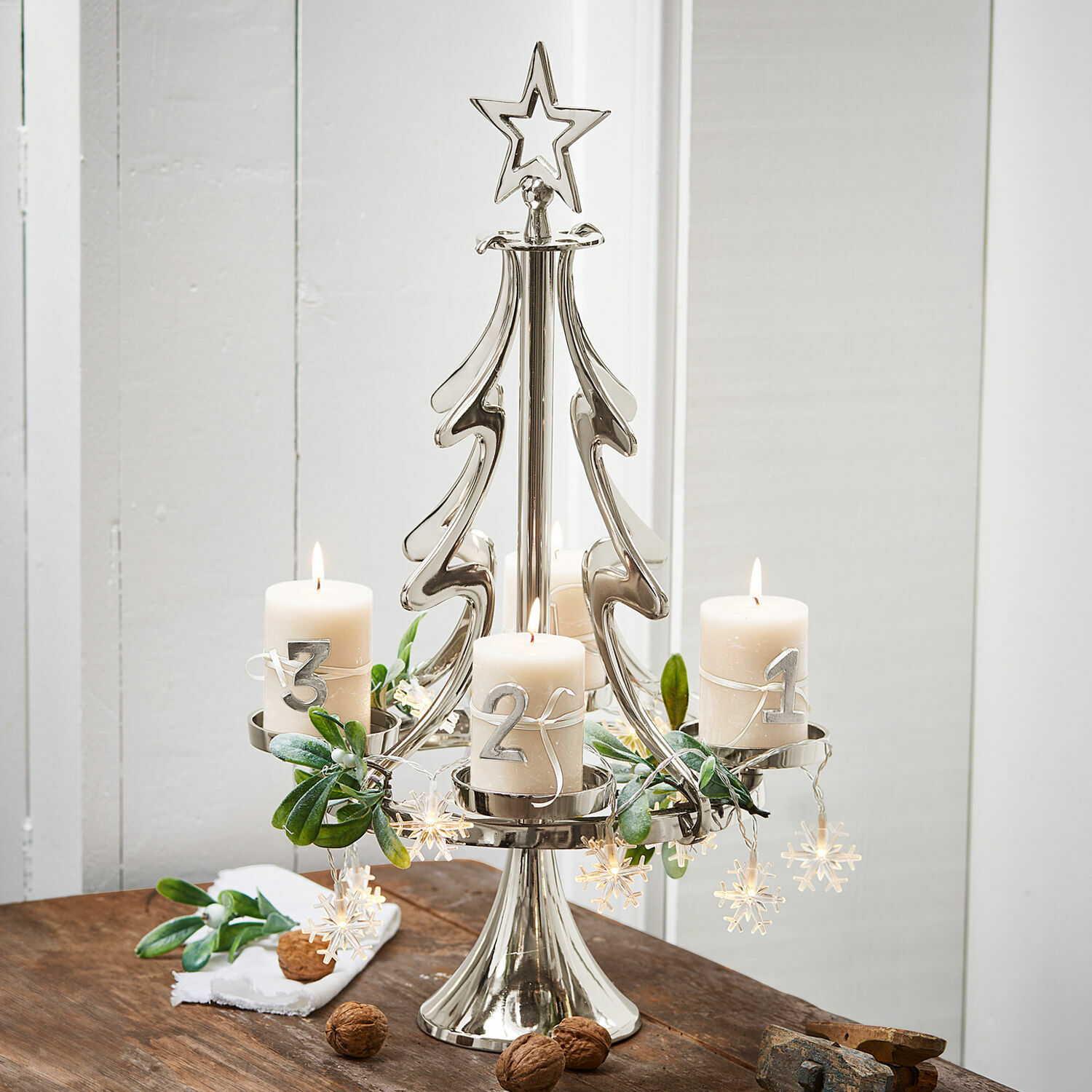 Soporte para corona de Adviento Gaetana