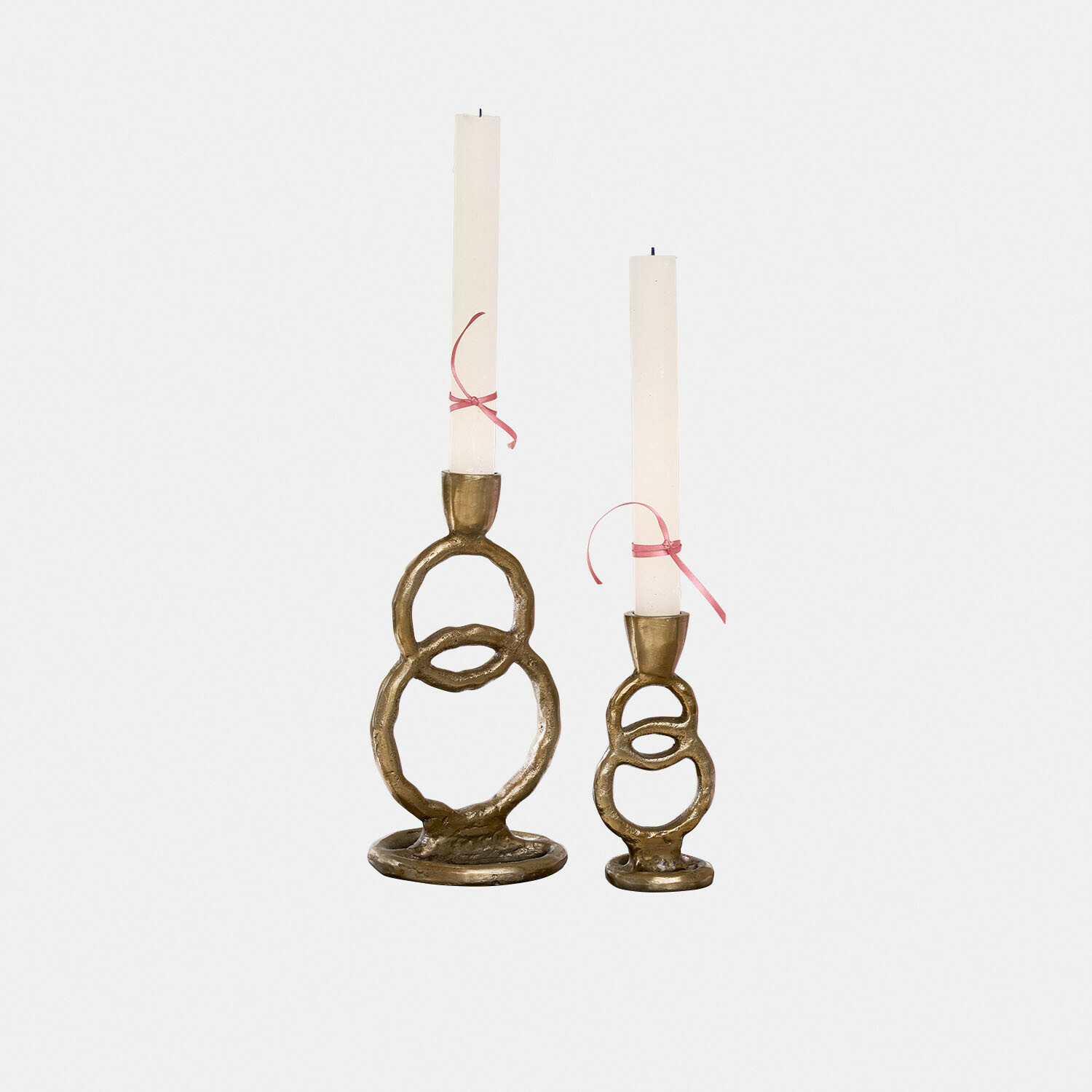 Set de 2 candeleros Corvane