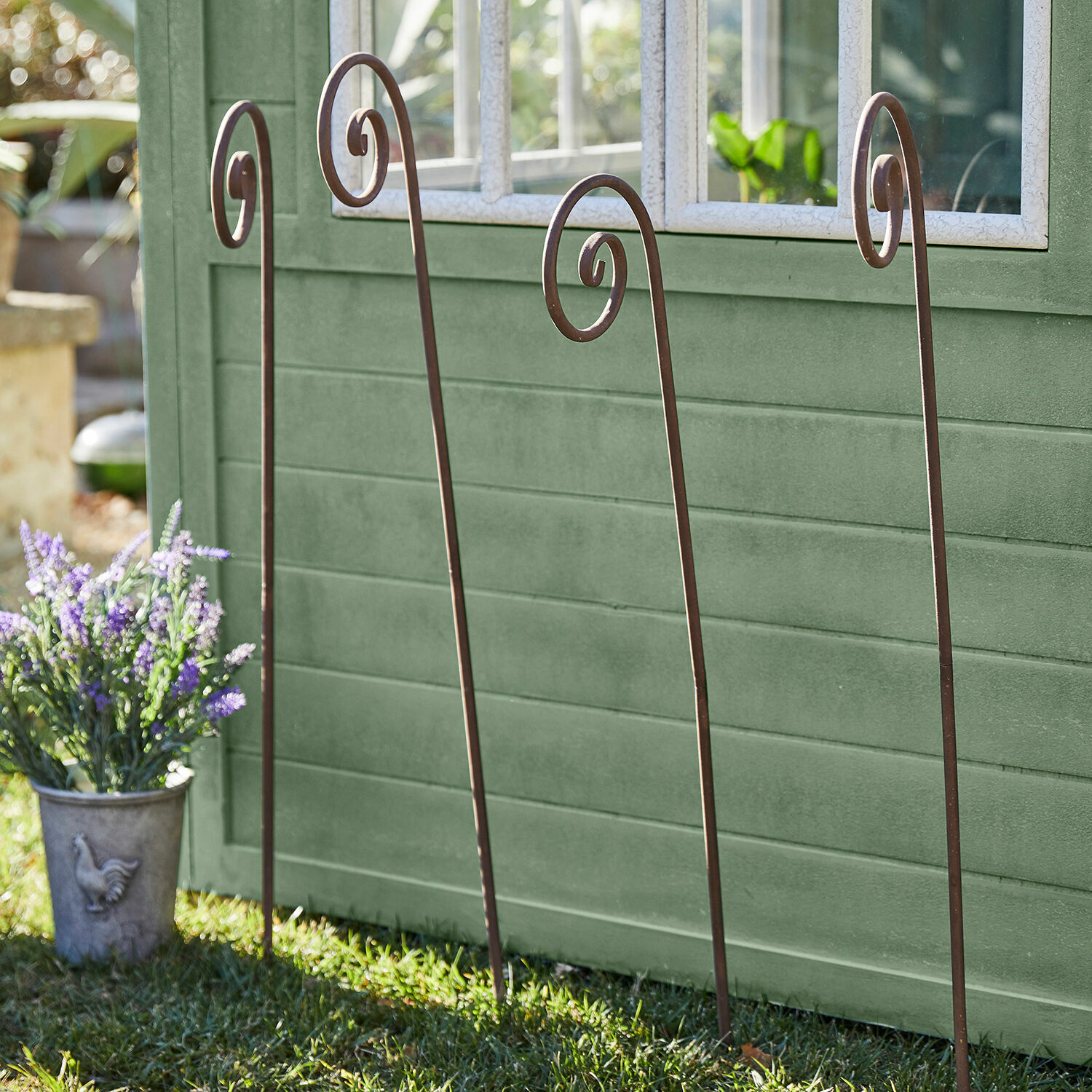 Set de 4 estacas de jardín Sornàs