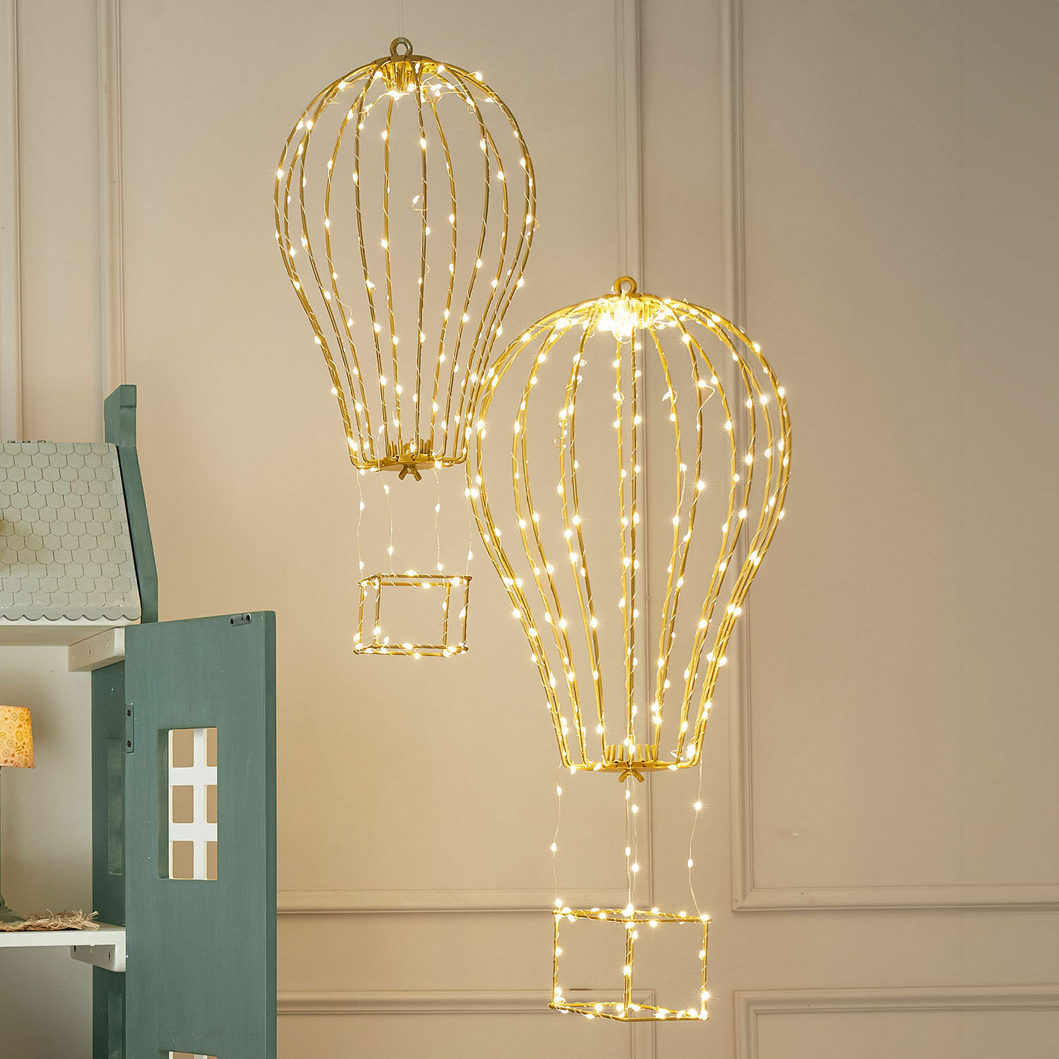 Set de 2 globos LED Bylle