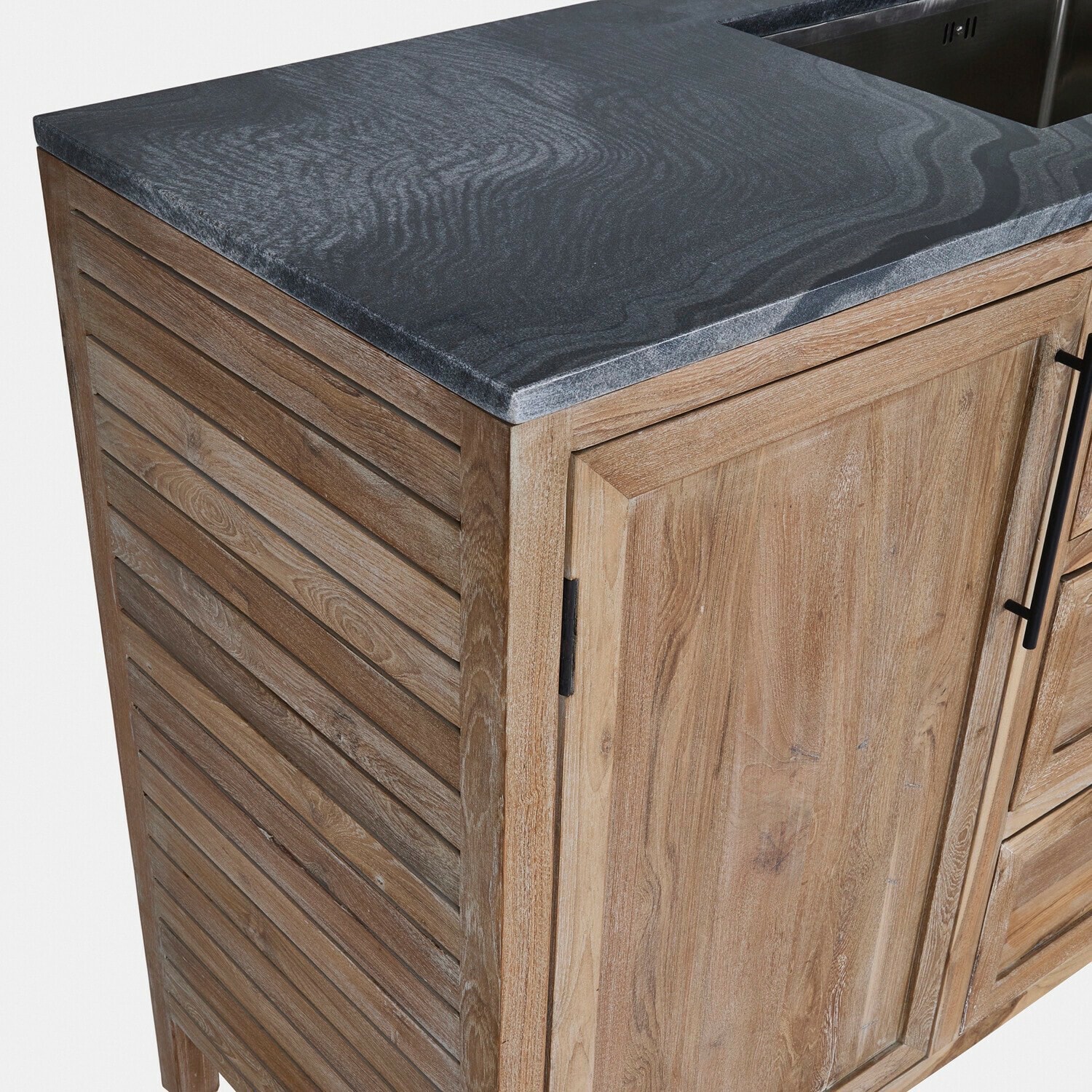 Mueble de cocina exterior con fregadero Corviano