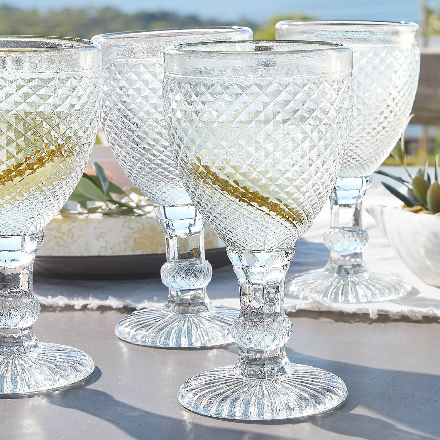 Set de 4 copas Santerre