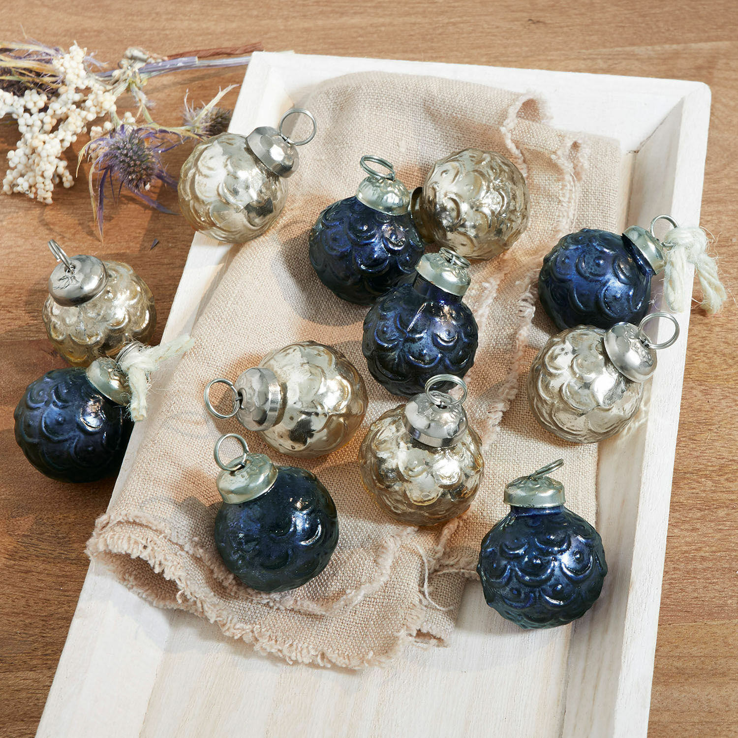 Set de 12 adornos navideños Werendela