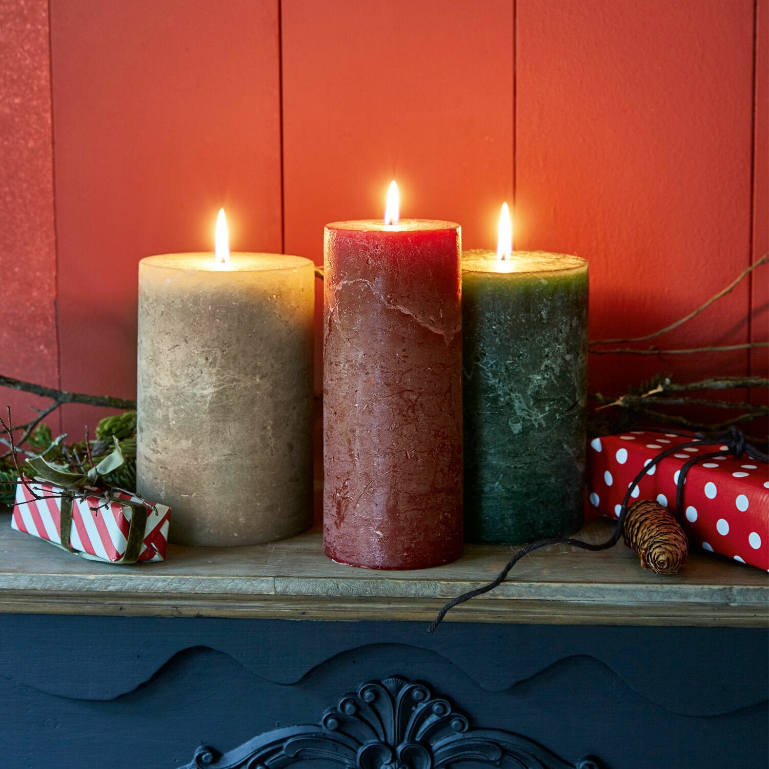 Set de 3 velas Salis