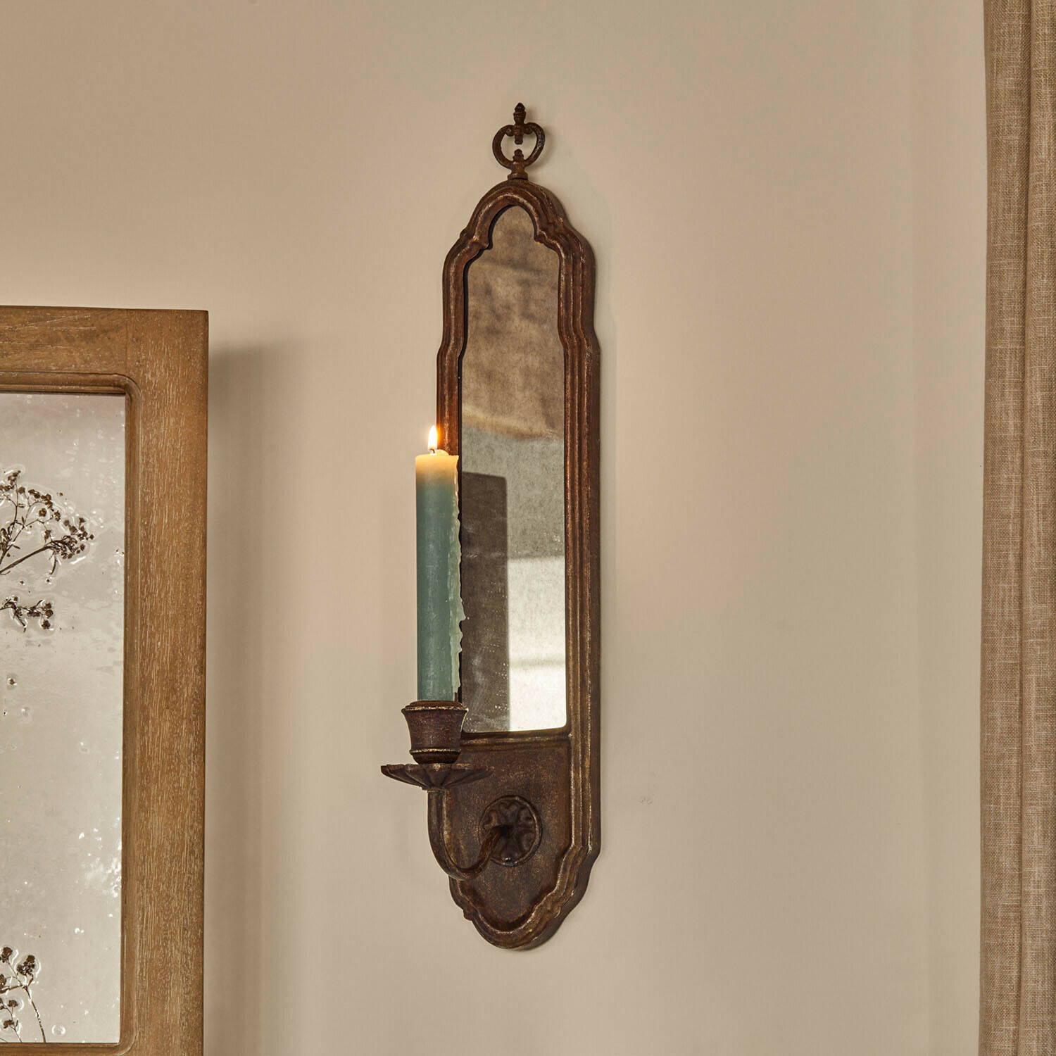 Portavelas de pared Halimya