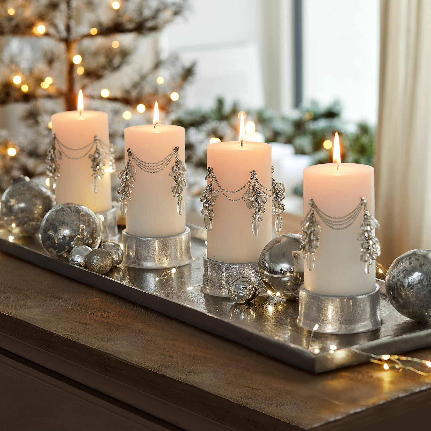 Set de 4 pines decorativos Gisolée