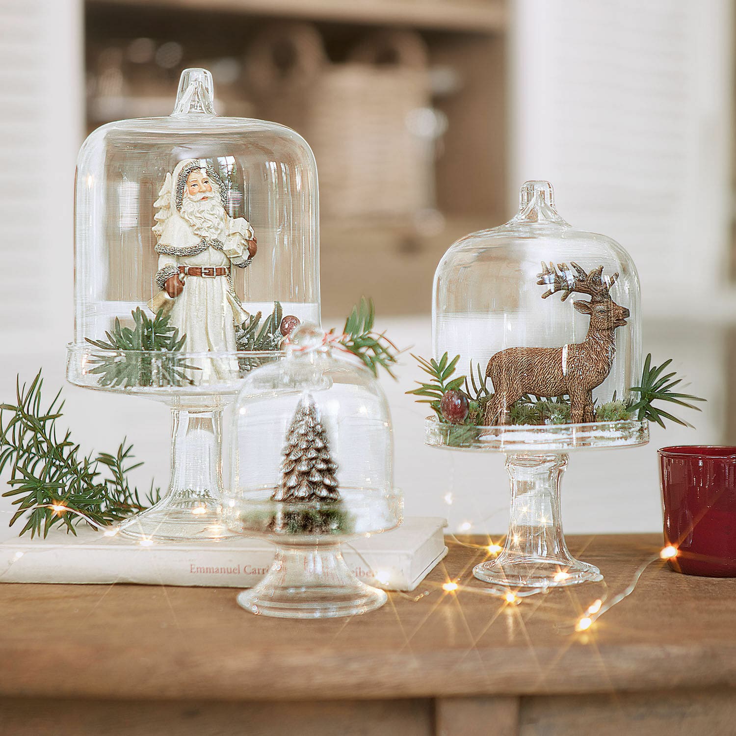 Set de 3 tarros de cristal Allegheny