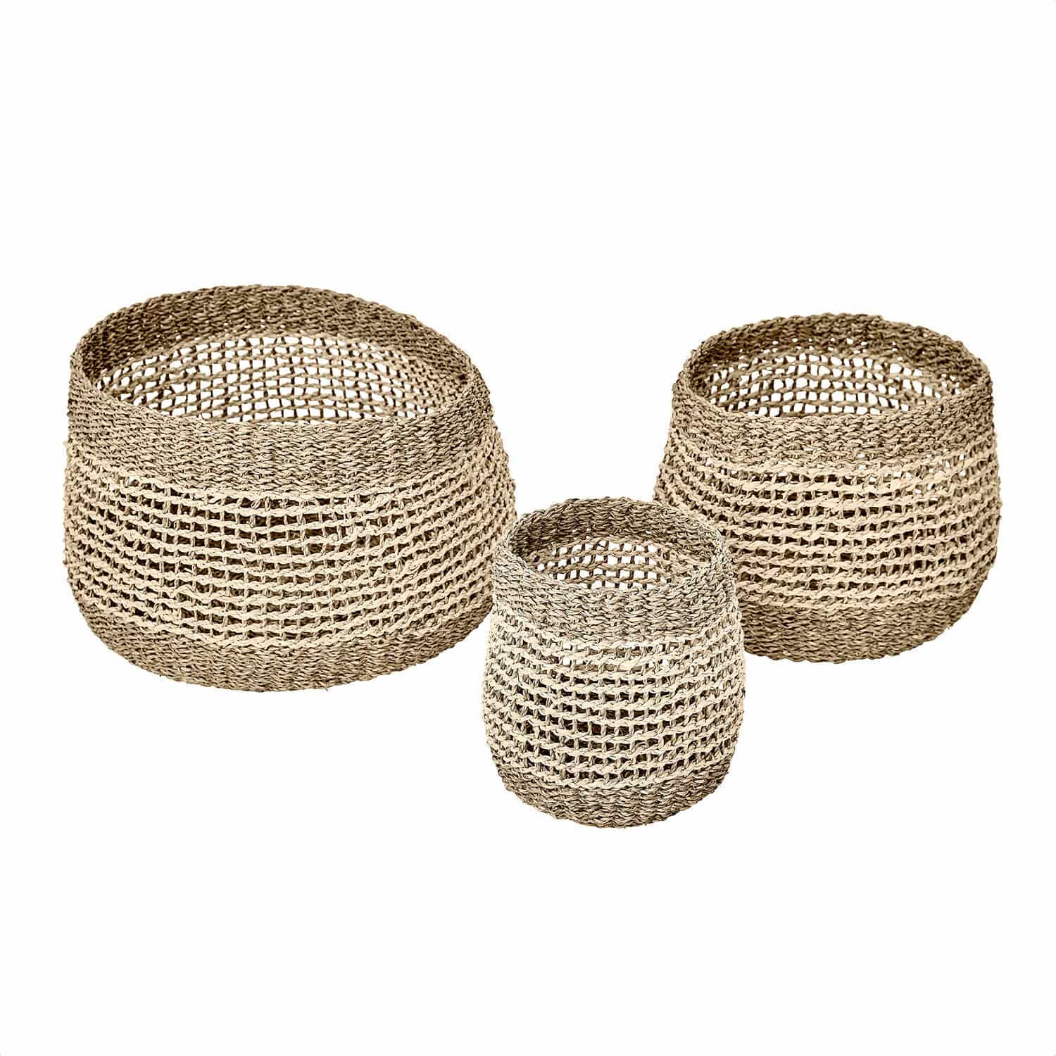 Set de 3 cestas Kaduna