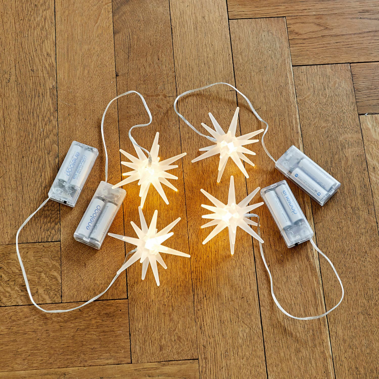 Set de 4 estrellas LED Ciseau
