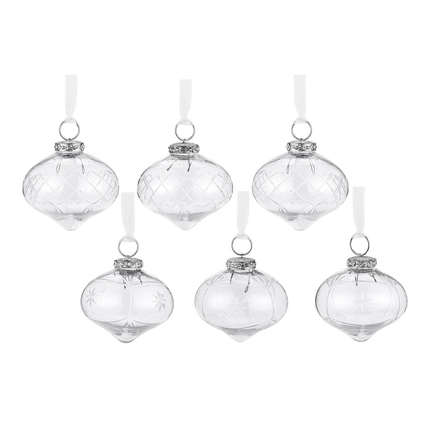 Set de 6 adornos navideños Cheshire