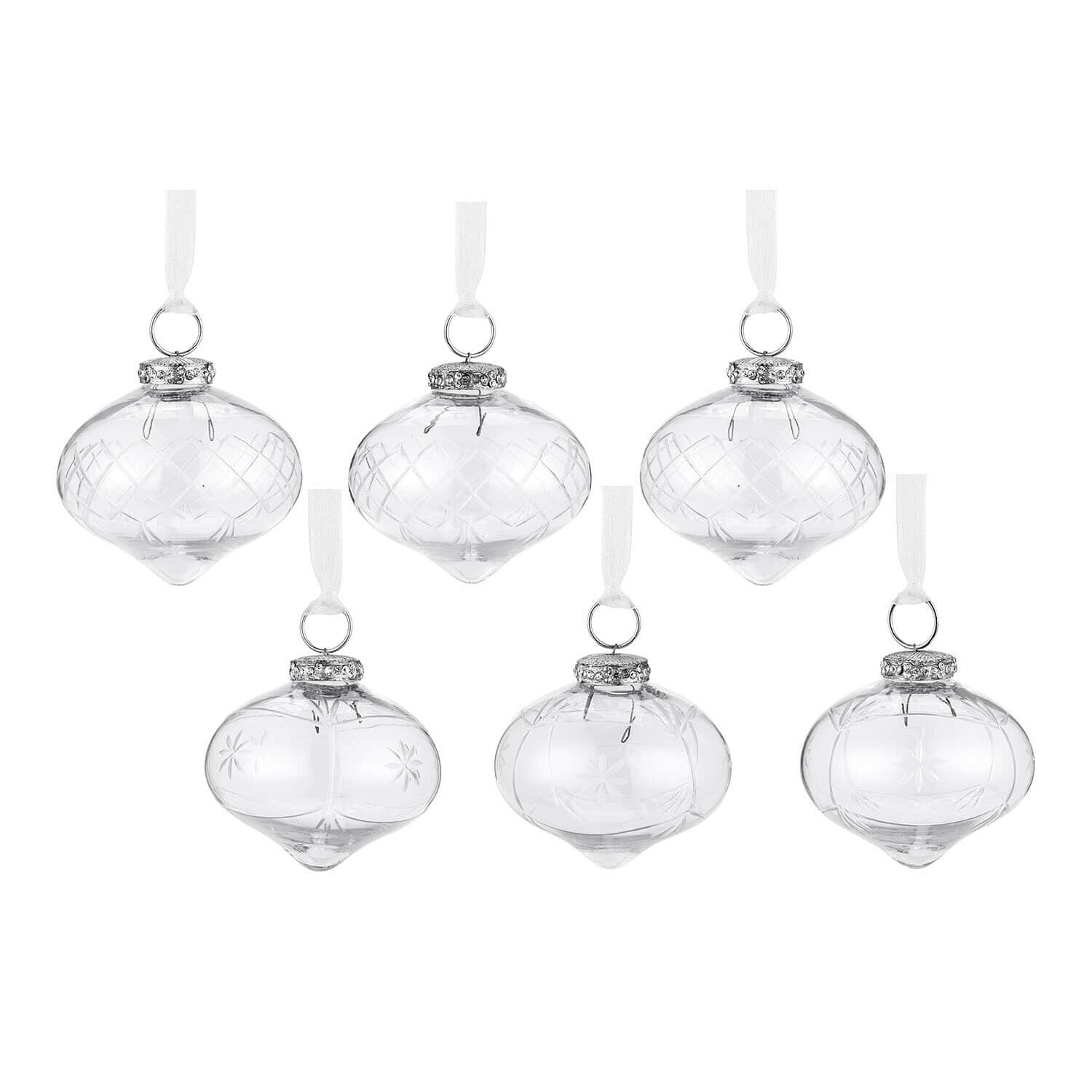 Set de 6 adornos navideños Cheshire