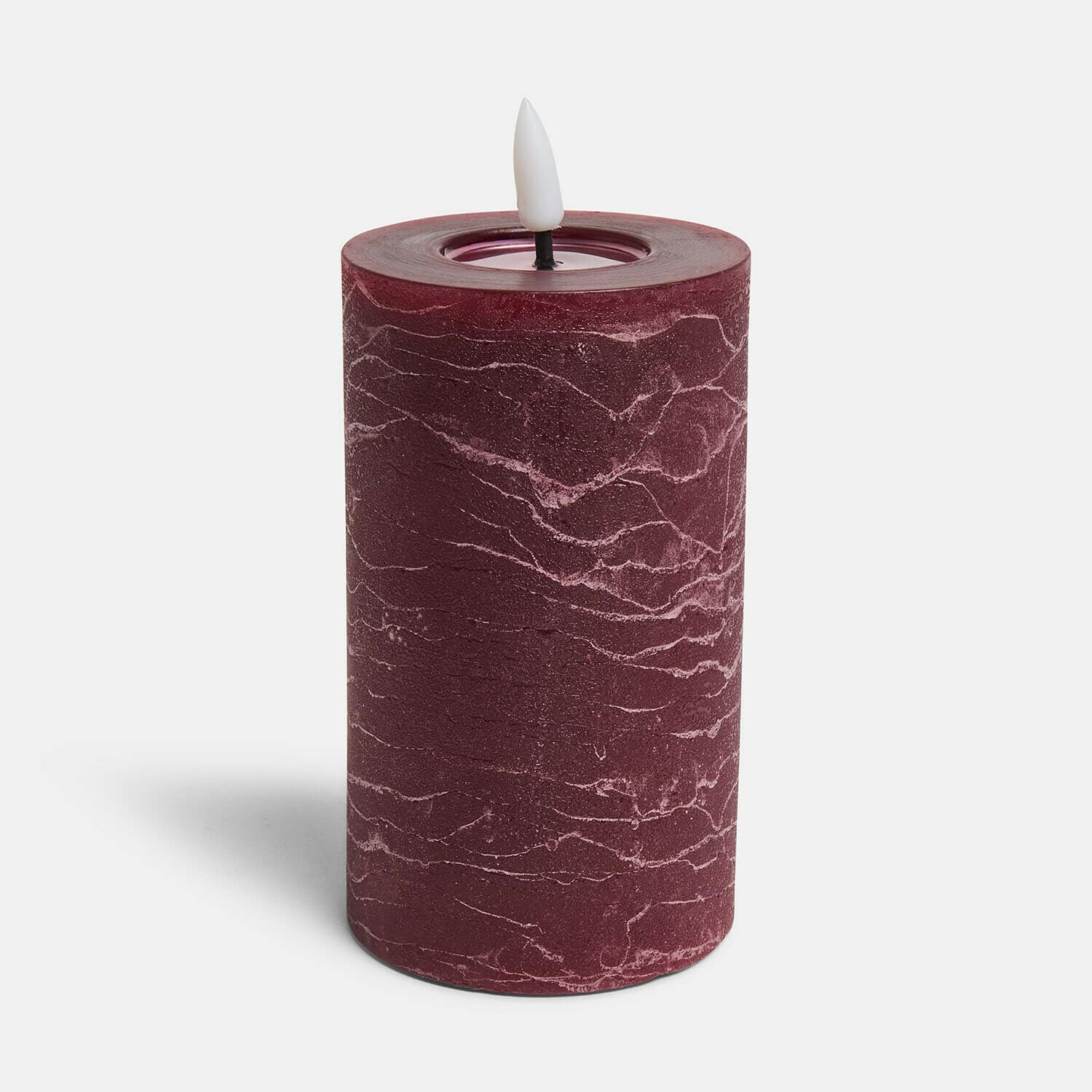 Set de 4 velas LED cilíndricas Rimfalla