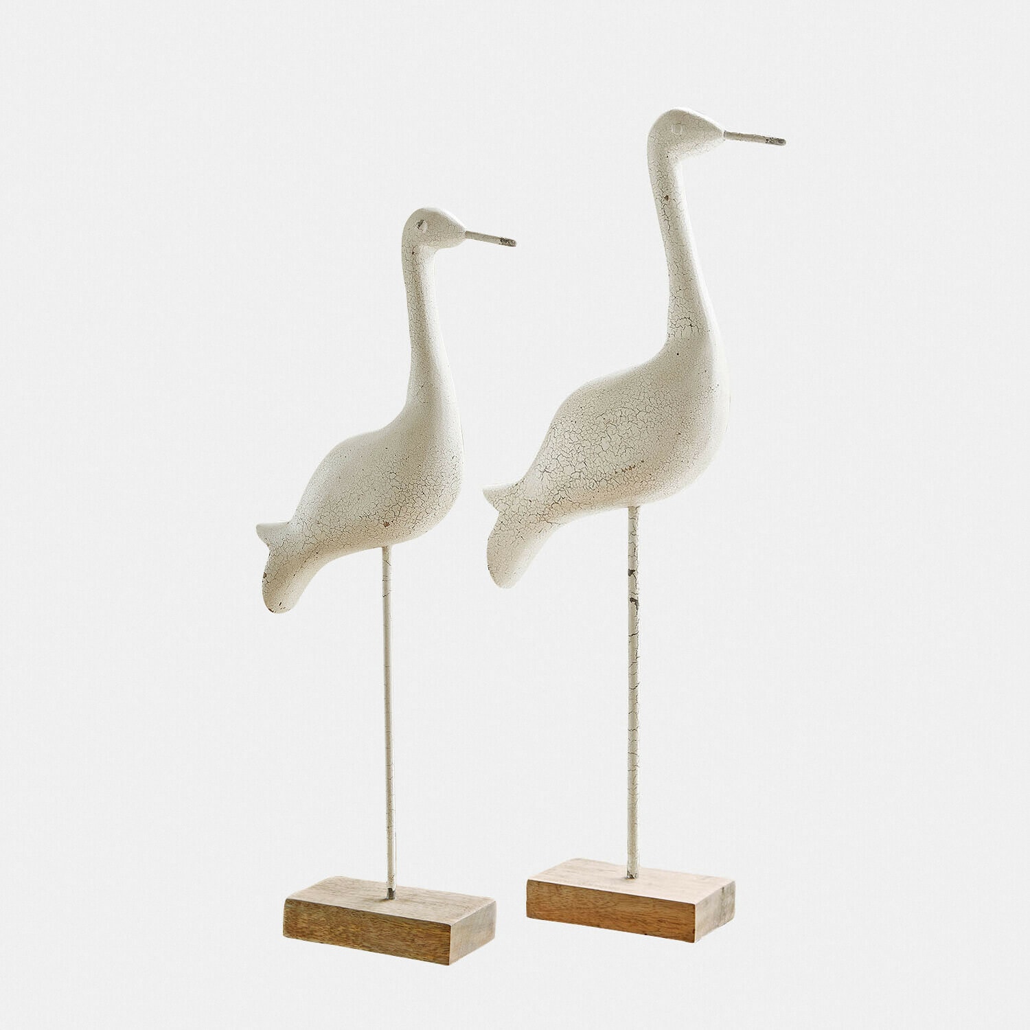 Set de 2 grullas decorativas Windale