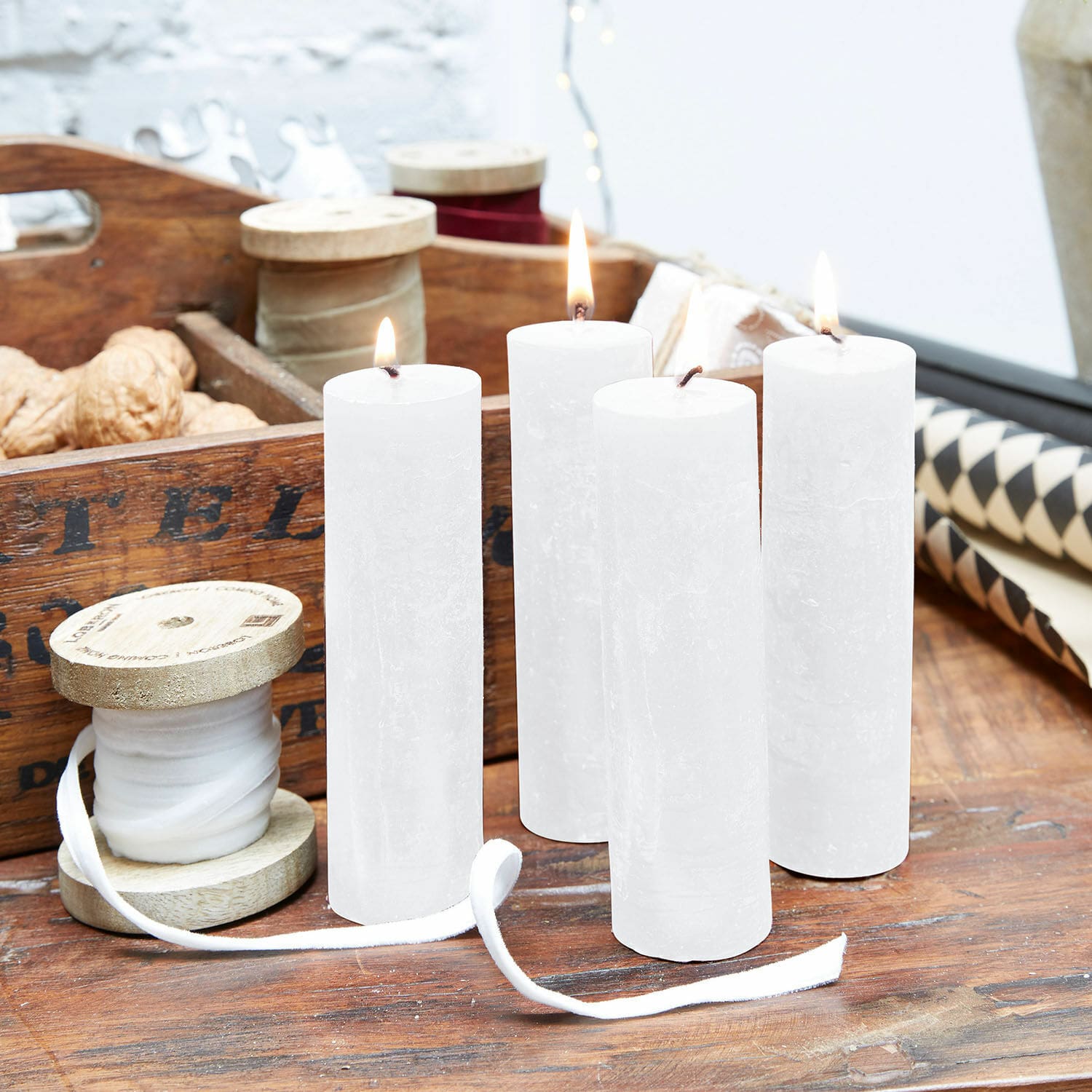 Set de 4 velas Muriel