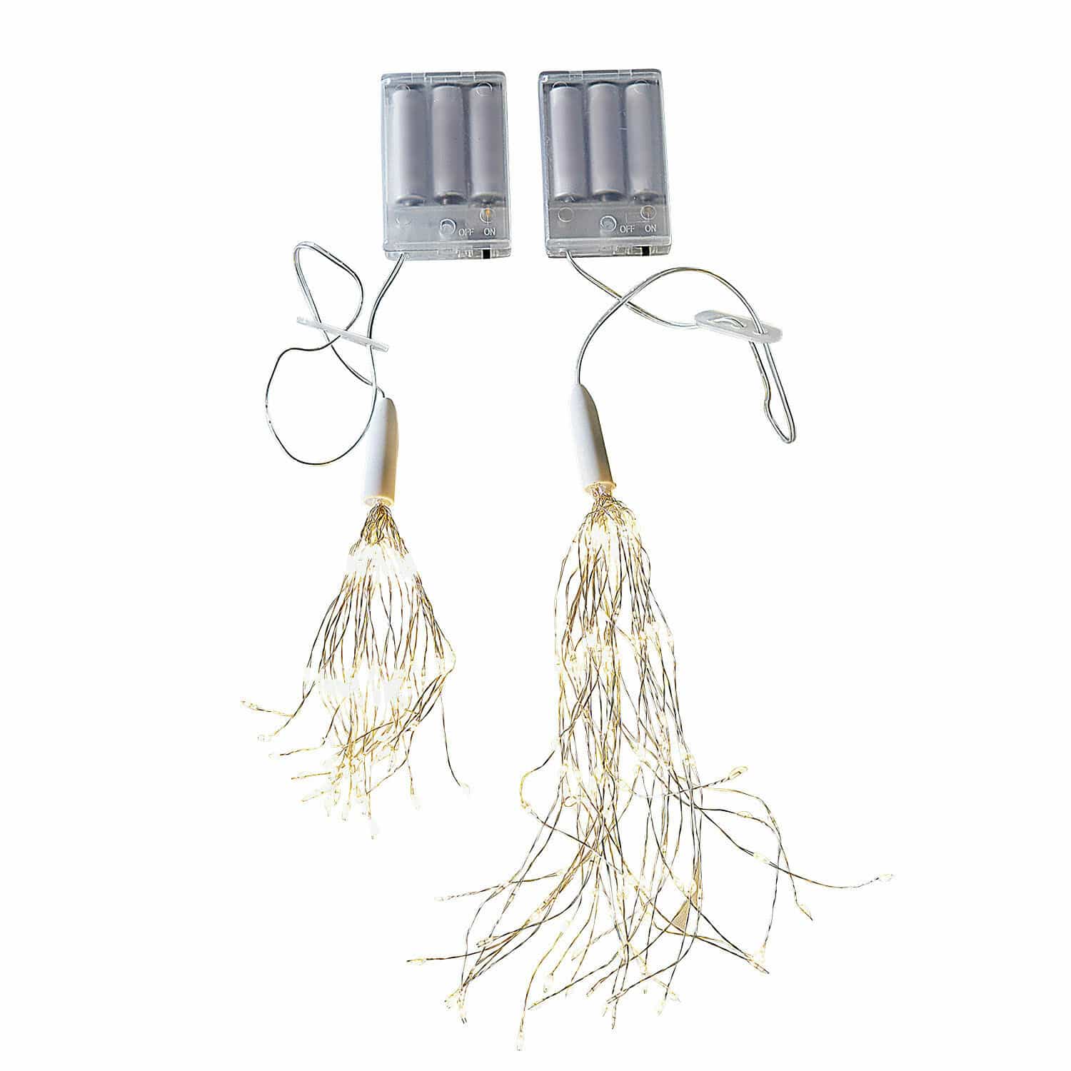 Set de 2 luces de hadas Carbini