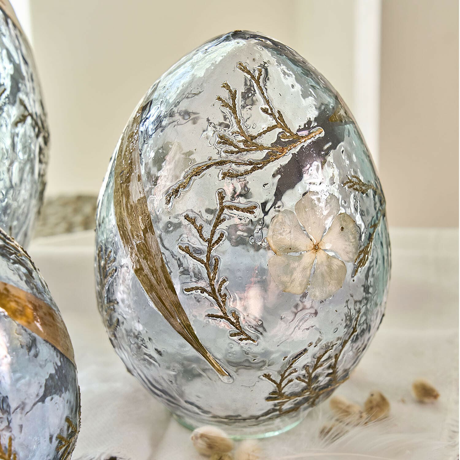 Set de 3 huevos decorativos Lunavelle