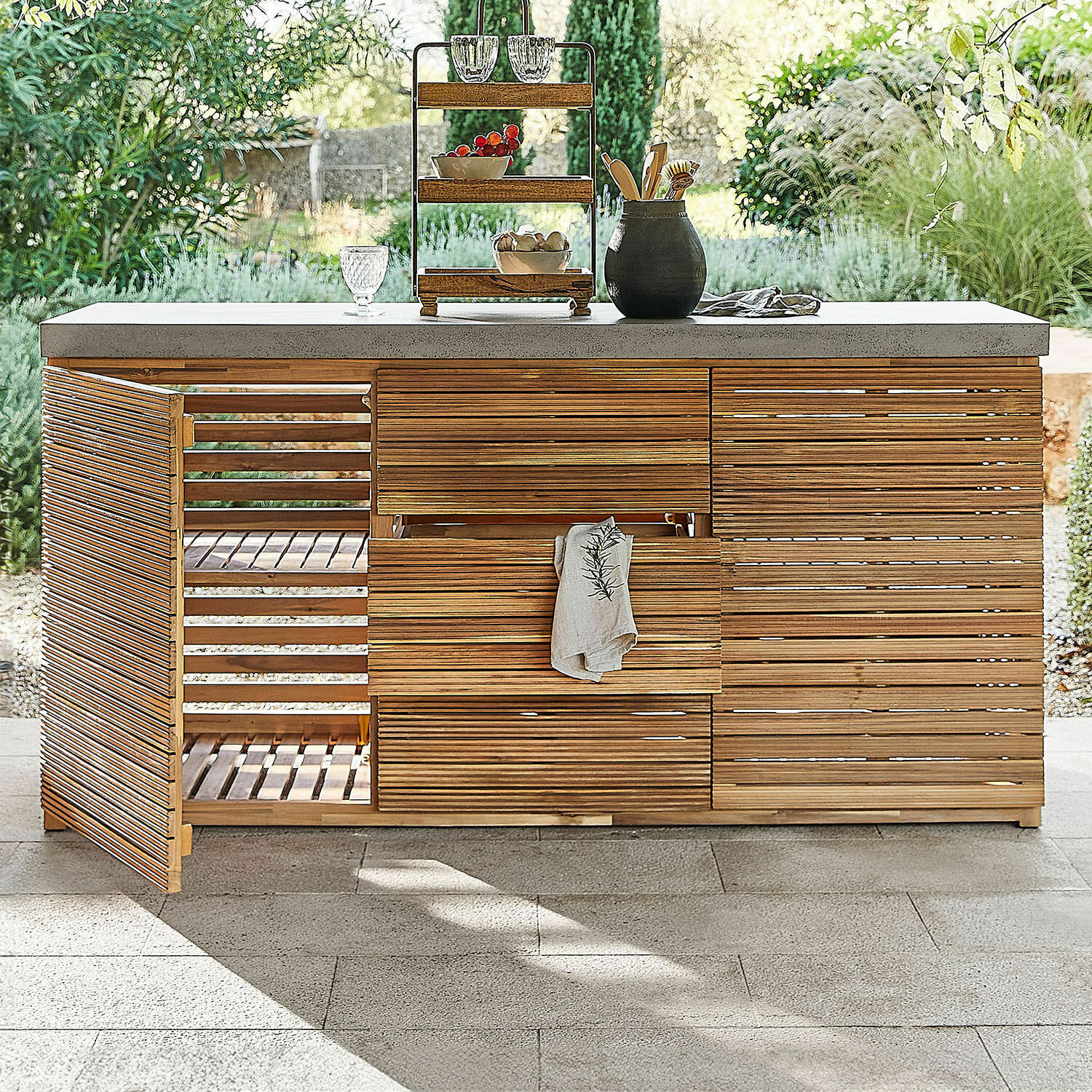 Unidad de cocina exterior FSC®-100% Venzone