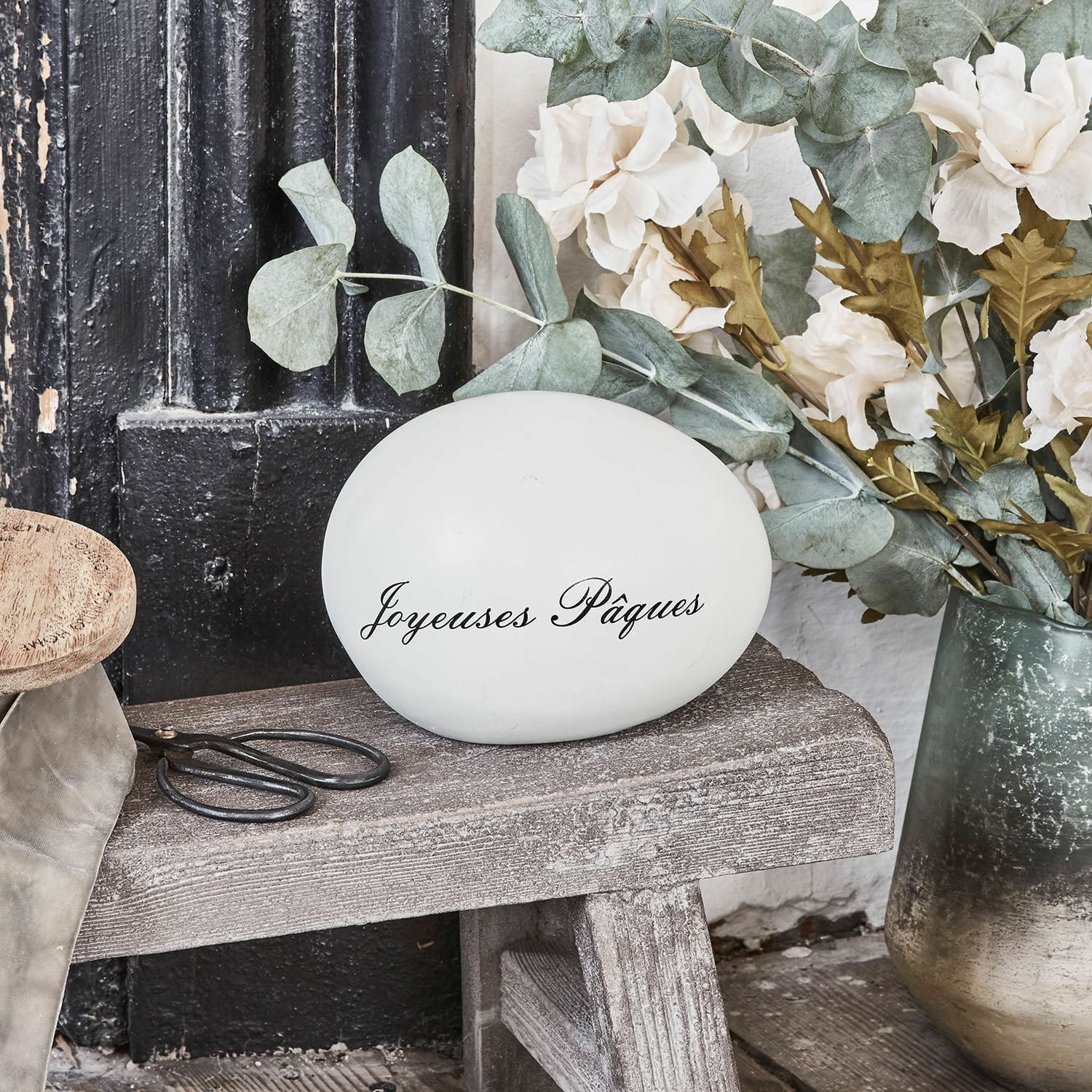 Huevo decorativo JOYEUSES PAQUES 