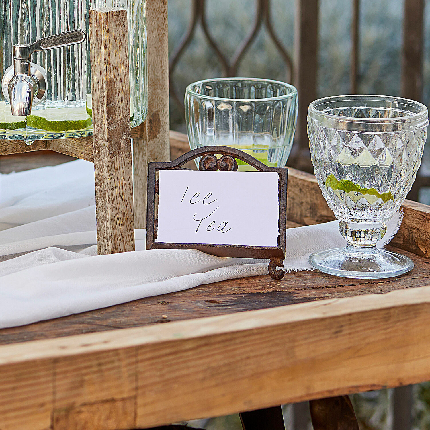 Set de 6 portatarjetas Plesnois